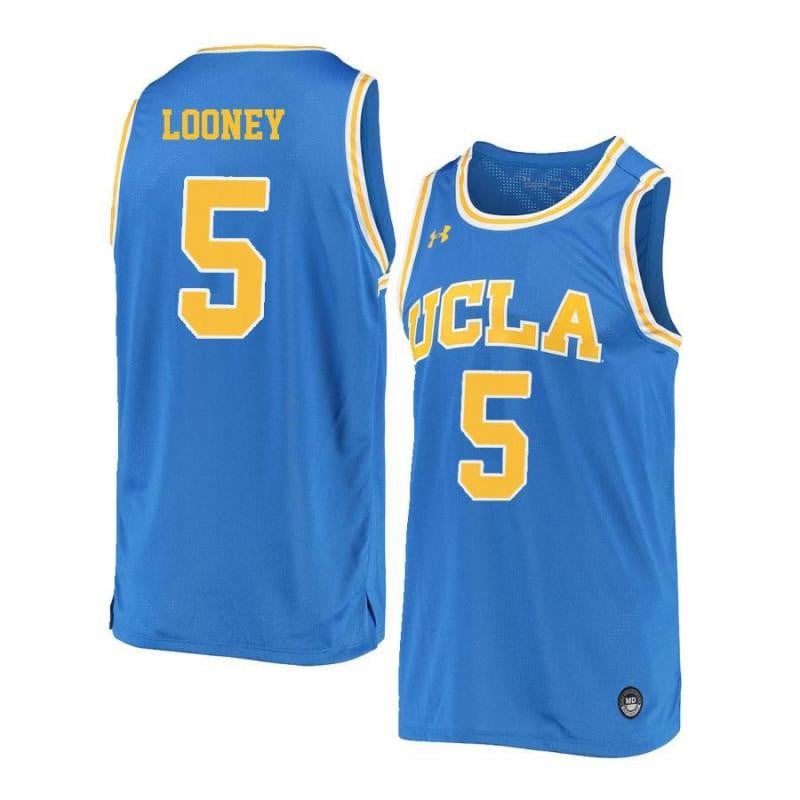 Men 5 Kevon Looney Blue Retro Elite Ucla Bruins Basketball Jersey