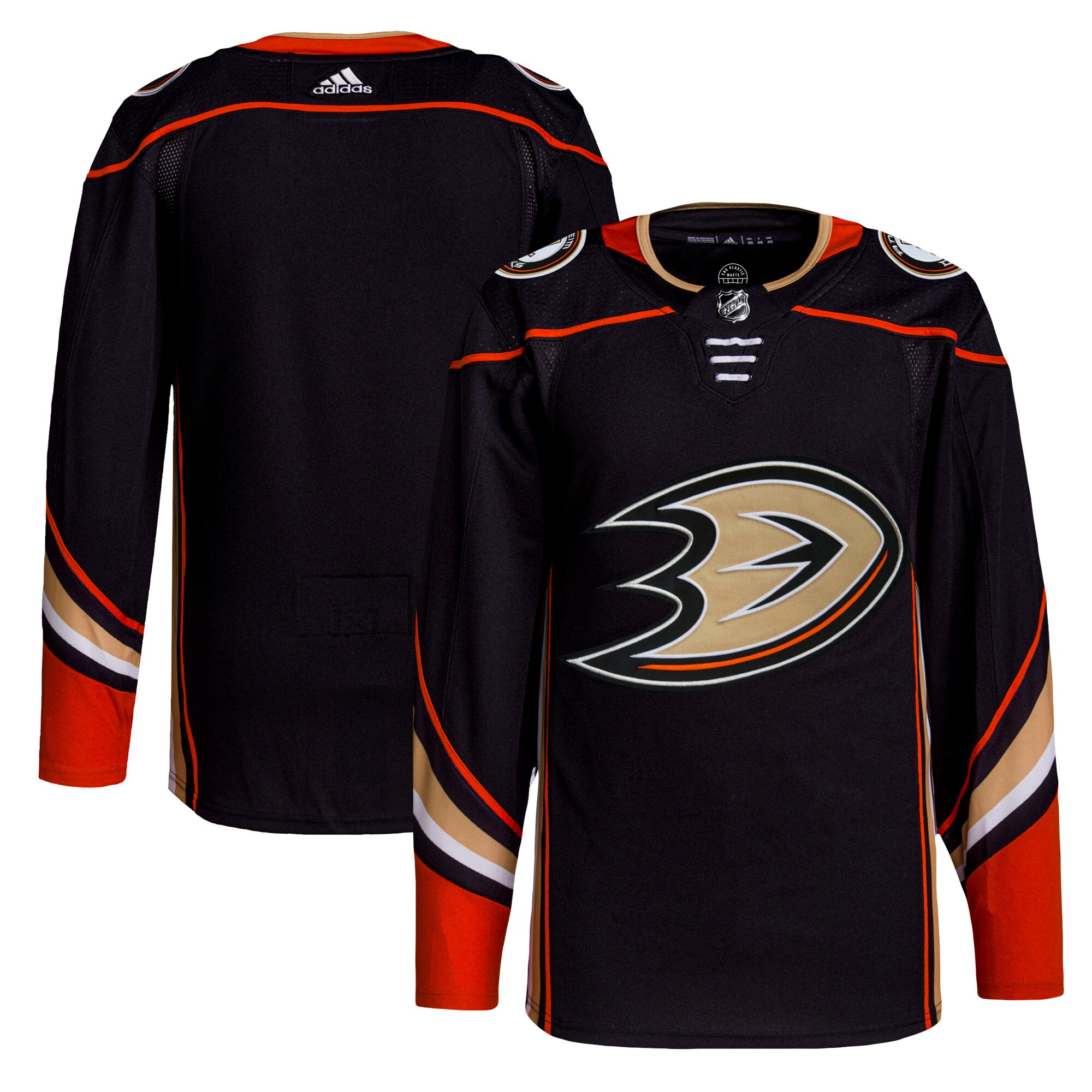 Men's Anaheim Ducks Black Home Jersey