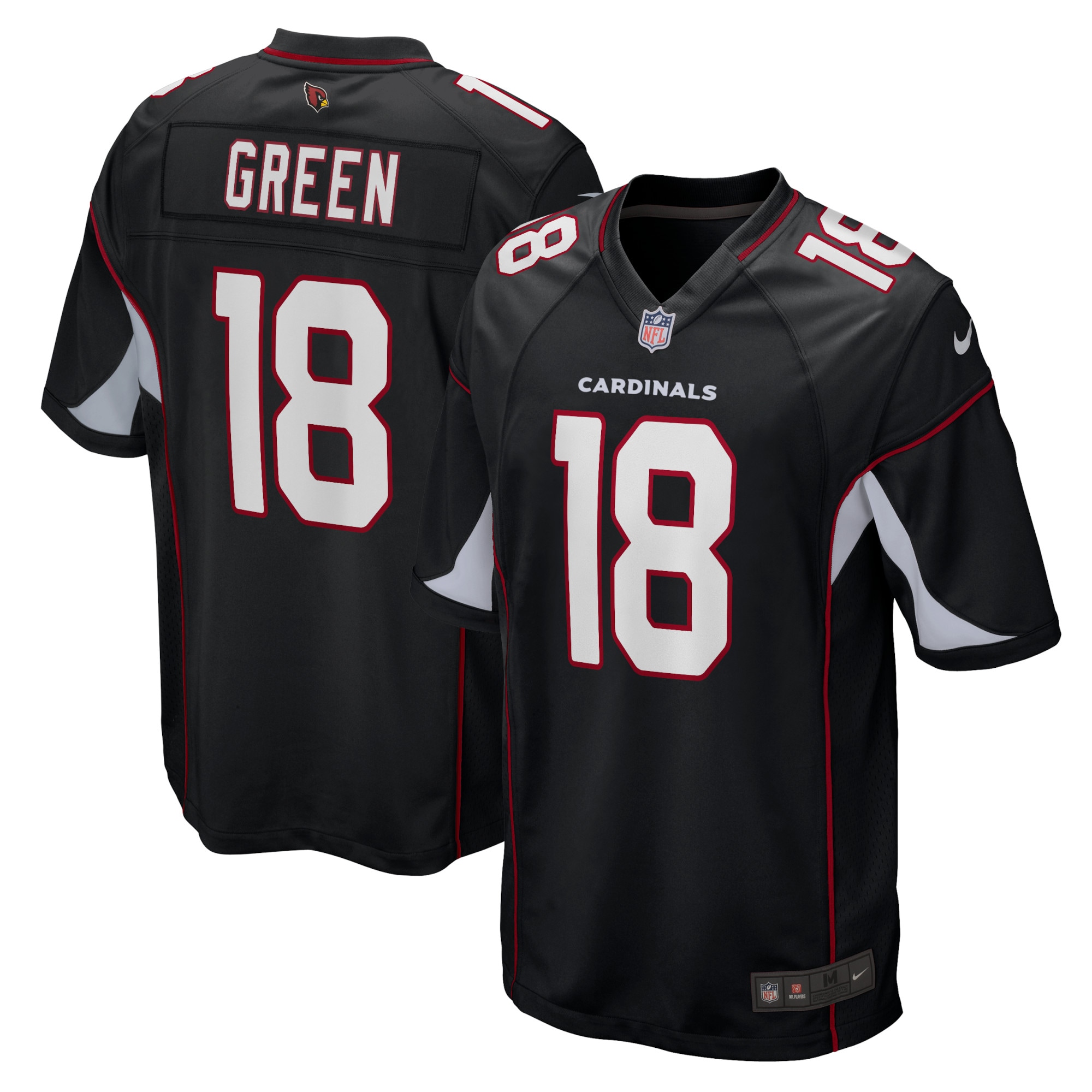 Men's Arizona Cardinals A.j. Green Black Game Jersey Js9785