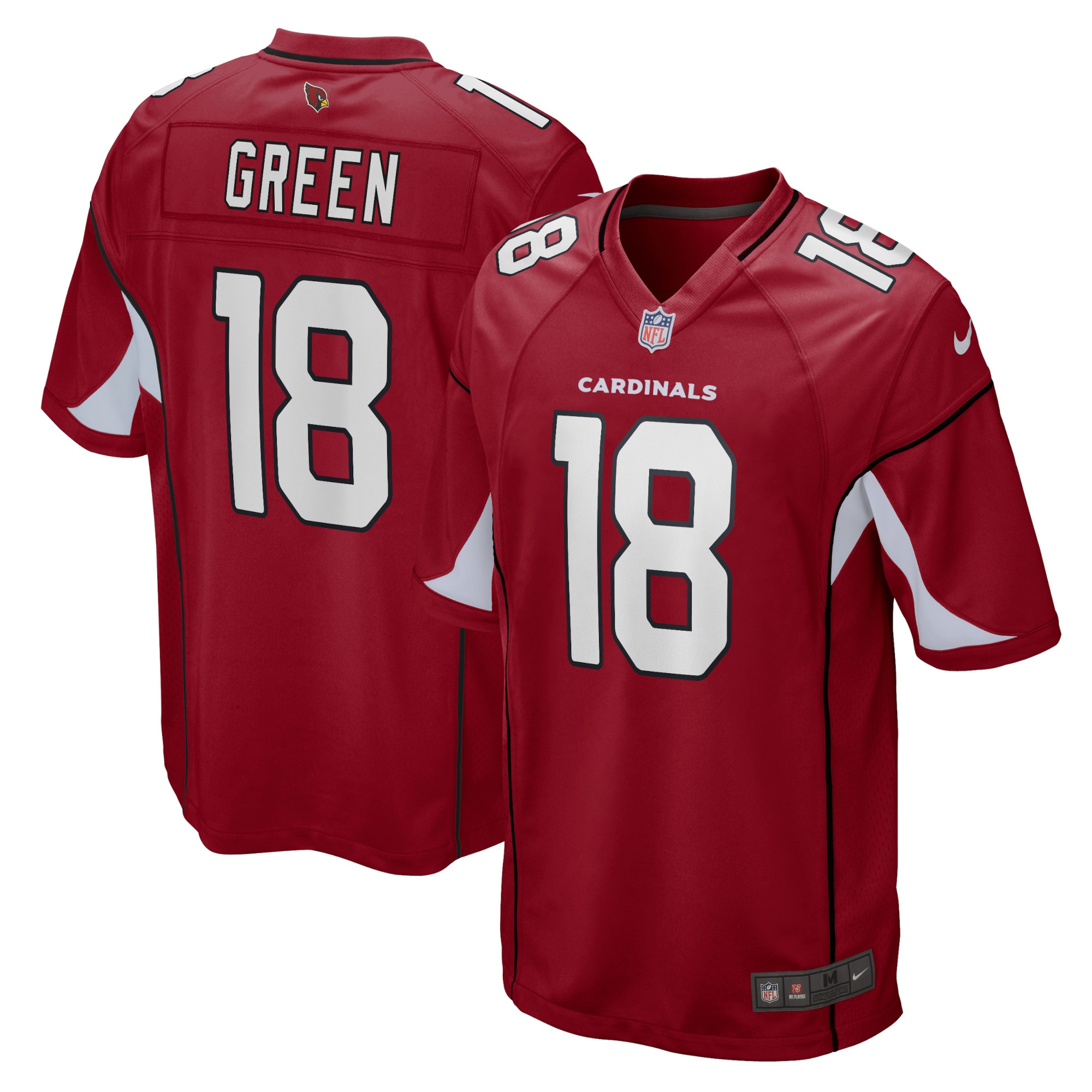 Men's Arizona Cardinals A.j. Green Cardinal Game Jersey Js6512