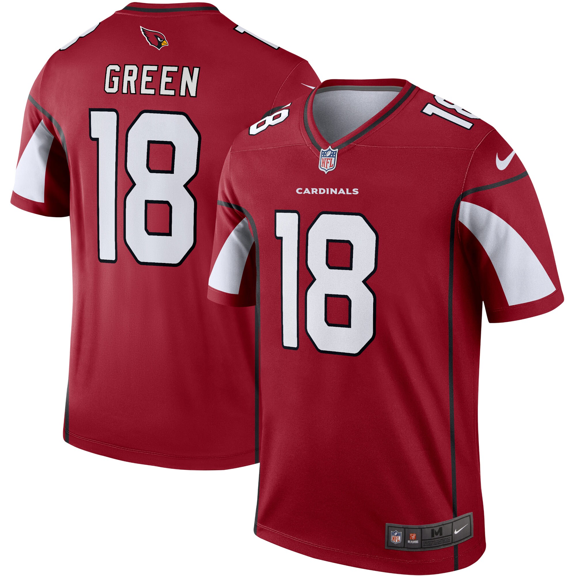 Men's Arizona Cardinals A.j. Green Cardinal Team Legend Player Performance Top Js8198