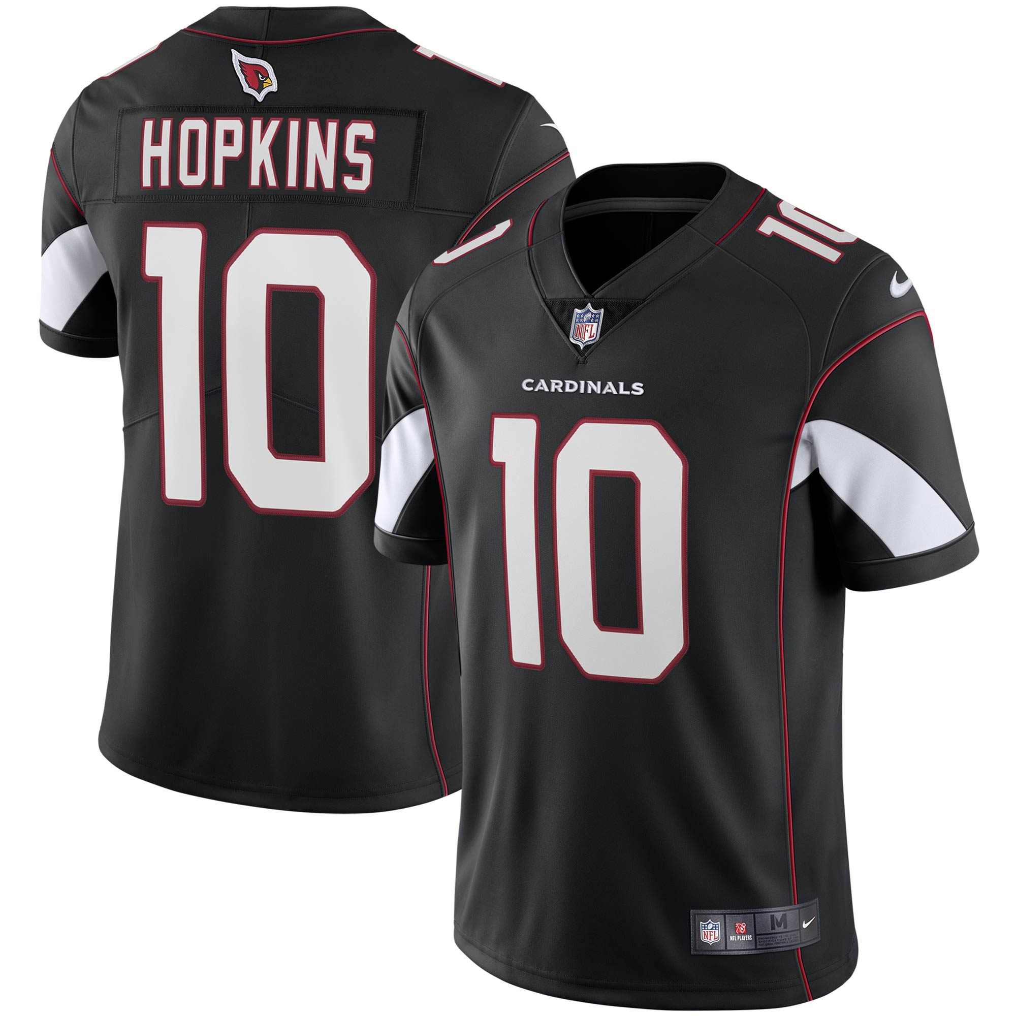 Men's Arizona Cardinals Deandre Hopkins Black Vapor Limited Jersey Js9145