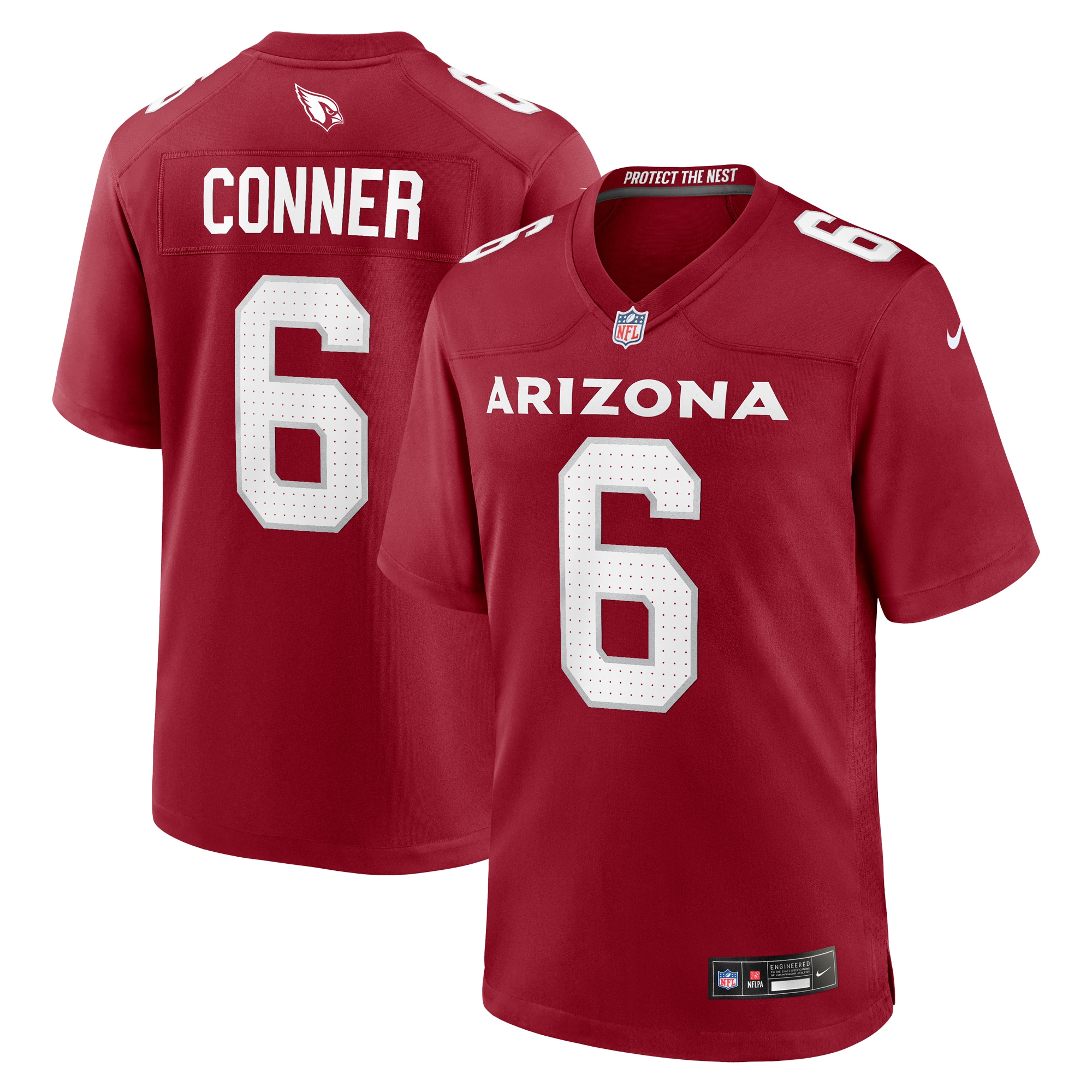 Men's Arizona Cardinals James Conner Cardinal Home Game Jersey Js1666
