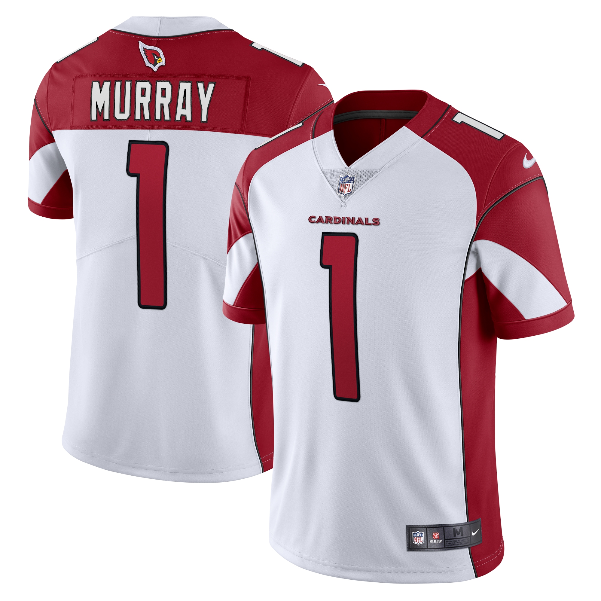 Men's Arizona Cardinals Kyler Murray White Vapor Limited Jersey Js4451