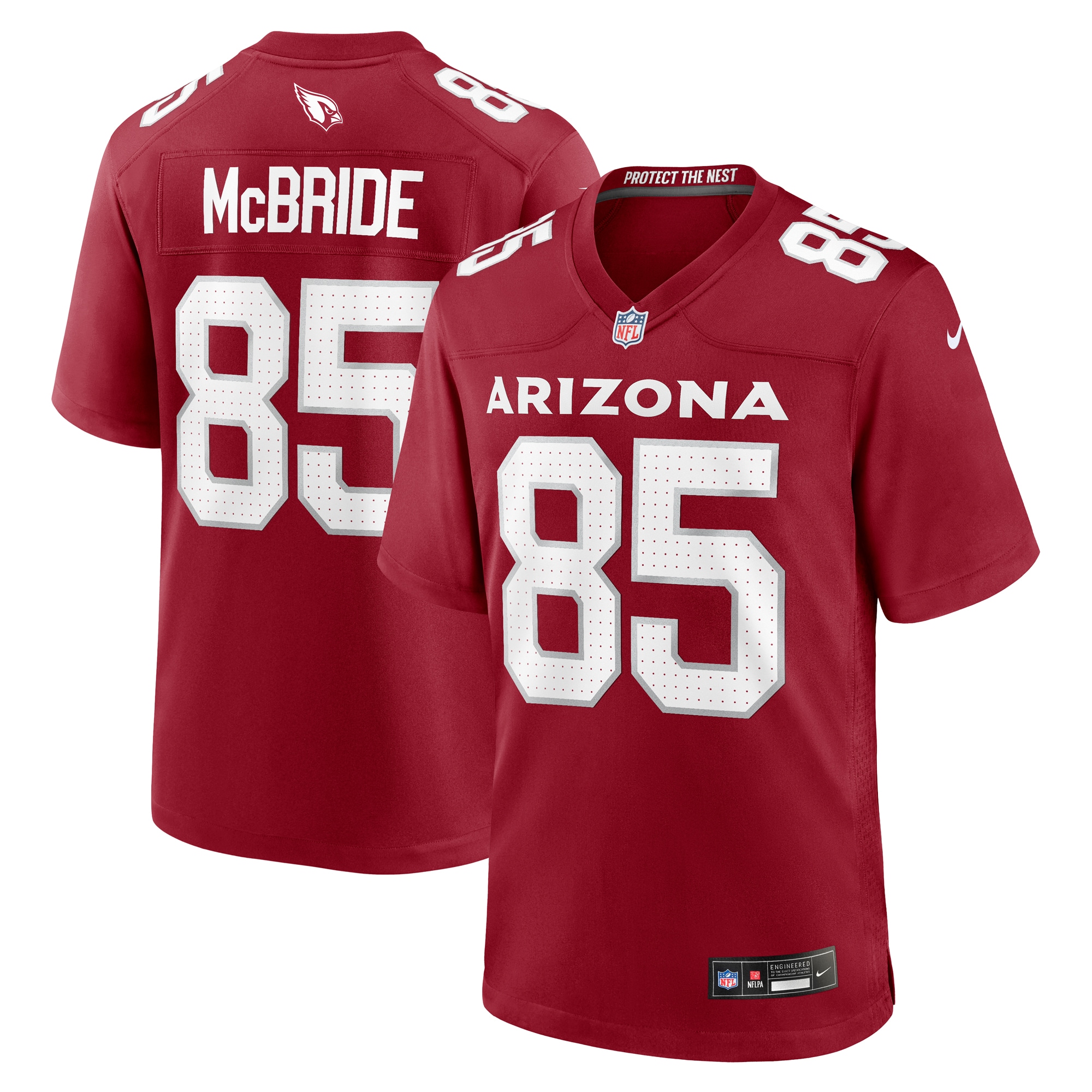 Men's Arizona Cardinals Trey Mcbride Cardinal Game Jersey Js5884