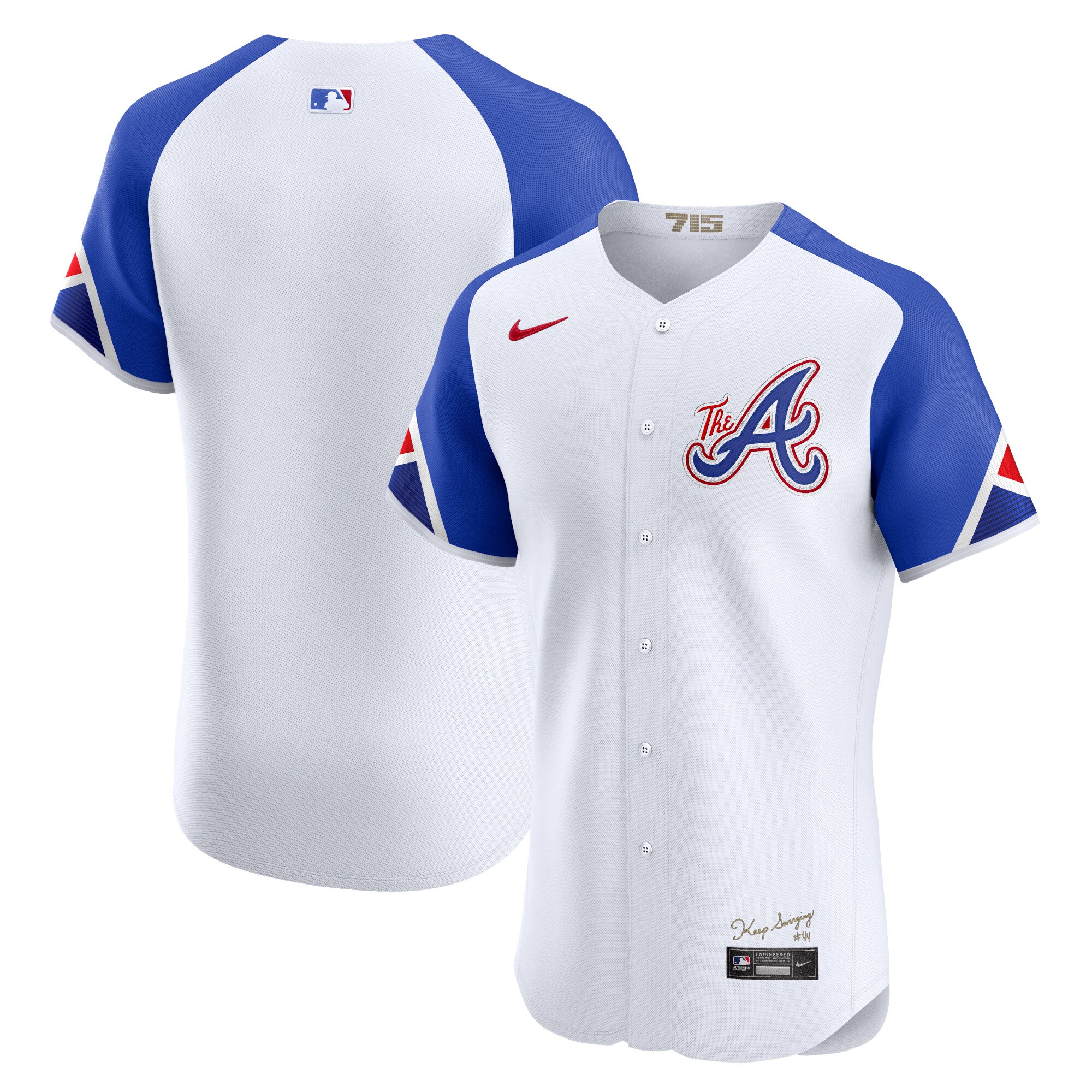 Men's Atlanta Braves White City Connect Elite Jersey