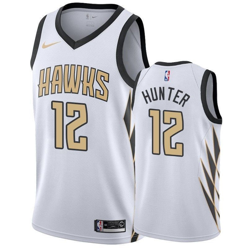 Men's Atlanta Hawks De'andre Hunter 12 City Men's Jersey
