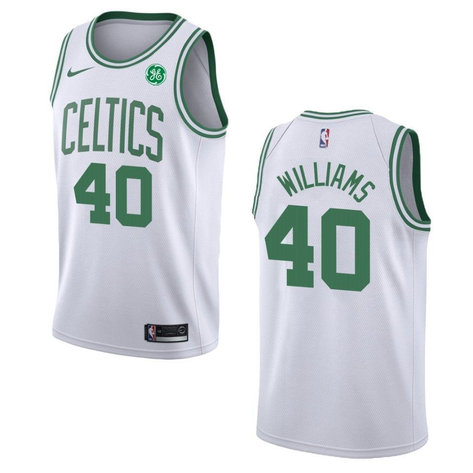 Men's Boston Celtics 40 Grant Williams Association Swingman Jersey - White
