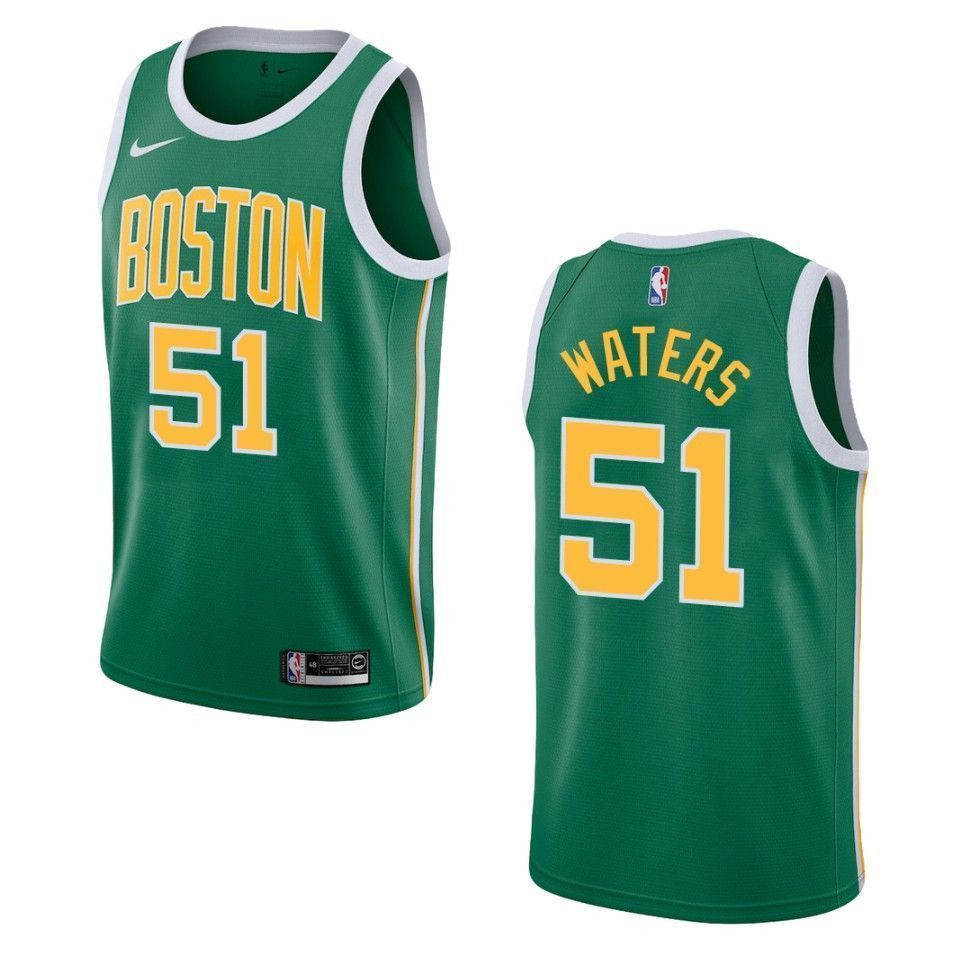 Men's Boston Celtics 51 Tremont Waters Earned Swingman Jersey - Green
