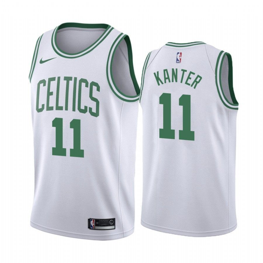 Men's Boston Celtics Enes Kanter 11 Association Jersey