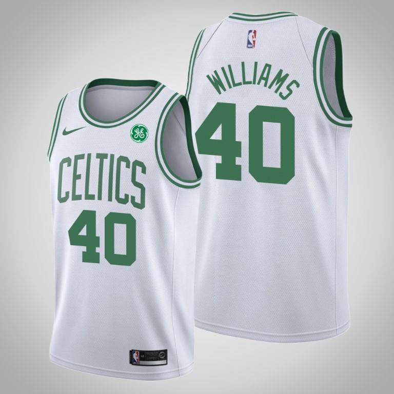 Men's Boston Celtics Grant Williams 40 White Swingman Jersey - Association Edition - Men Jersey