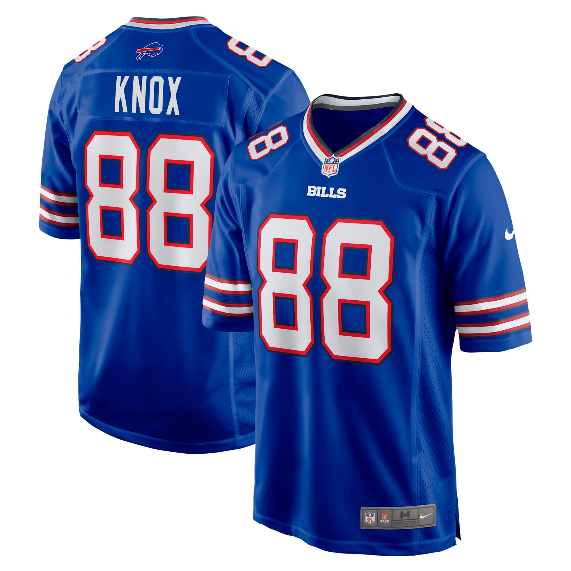 Men's Buffalo Bills Dawson Knox Royal Game Jersey Js3102