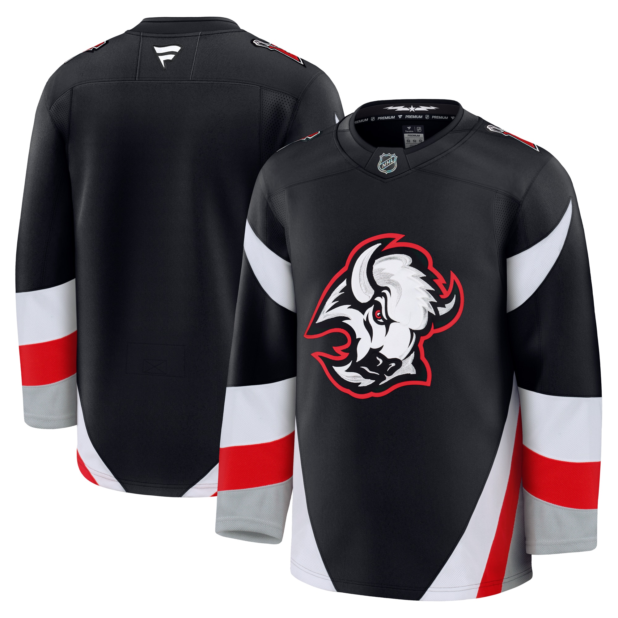 Men's Buffalo Sabres Black Alternate Premium Jersey