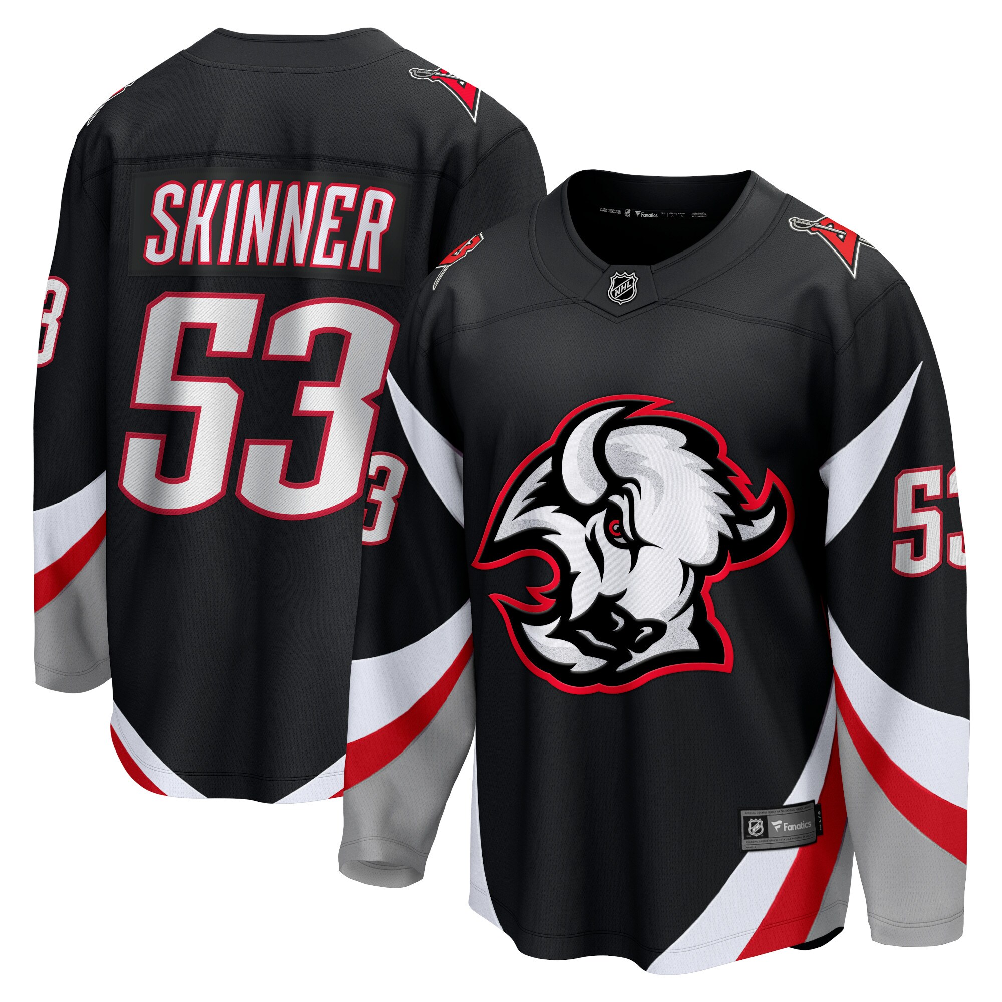 Men's Buffalo Sabres Jeff Skinner Black Alternate Premier Breakaway Player Jersey