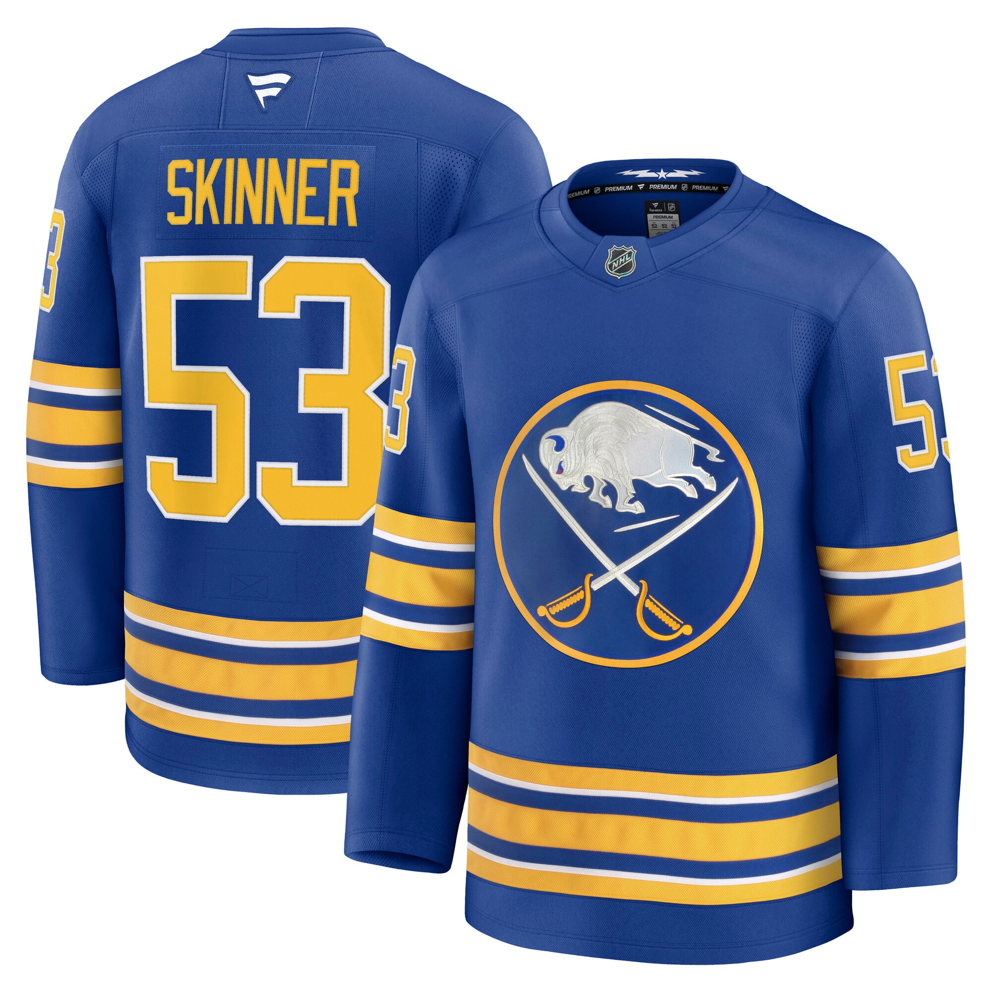 Men's Buffalo Sabres Jeff Skinner Royal Home Premium Jersey