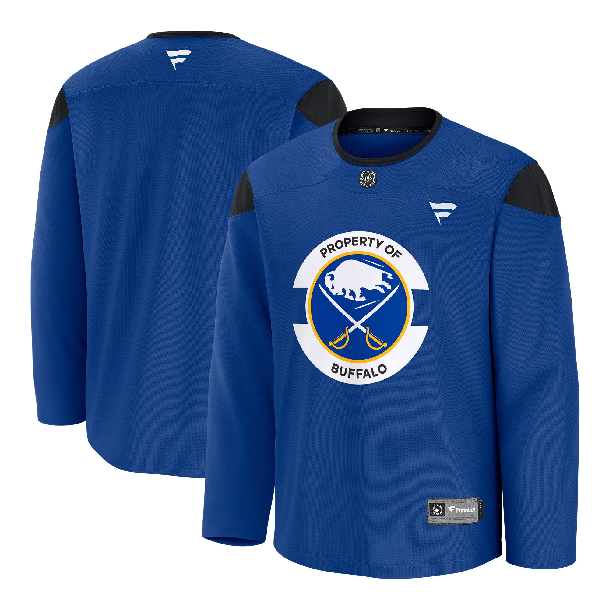 Men's Buffalo Sabres Royal Home Practice Jersey