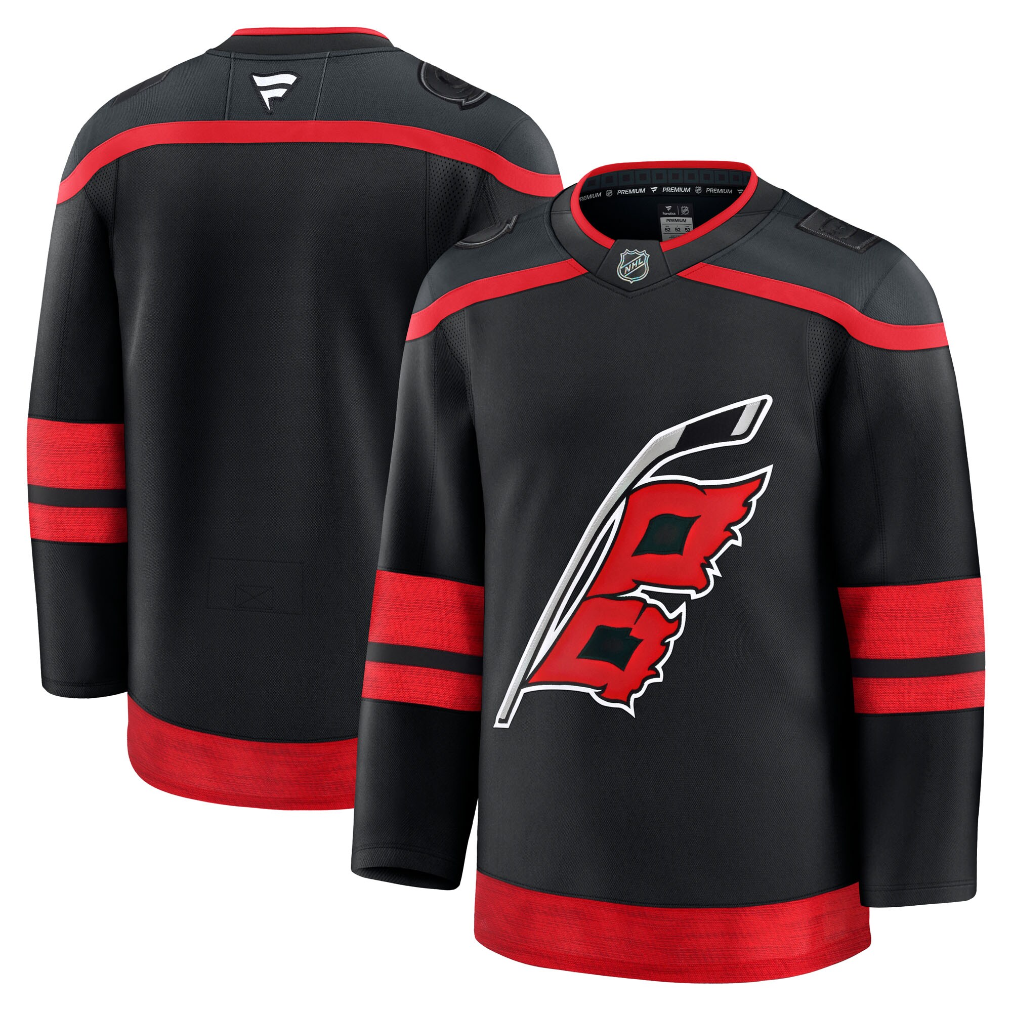 Men's Carolina Hurricanes Black Home Premium Jersey