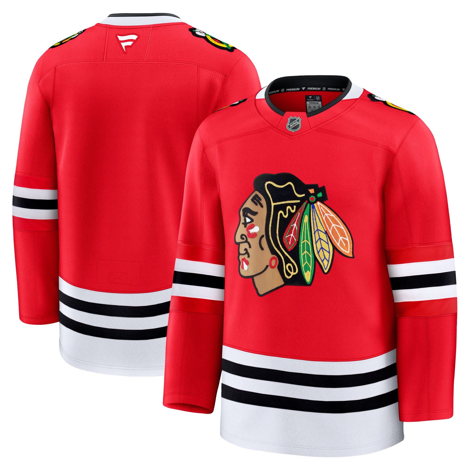 Men's Chicago Blackhawks Red Home Premium Jersey