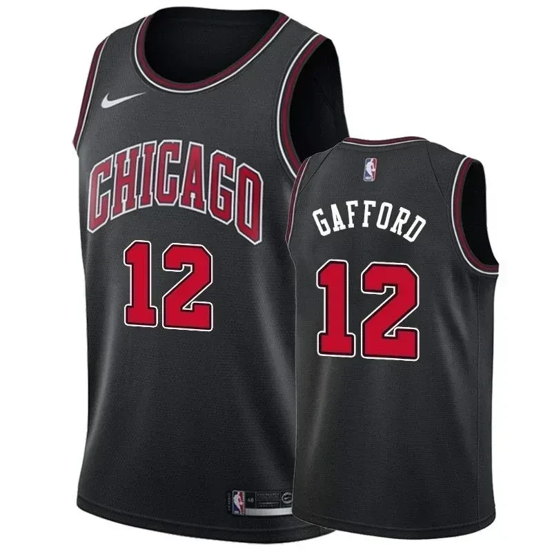 Men's Chicago Bulls Daniel Gafford Statet Jersey