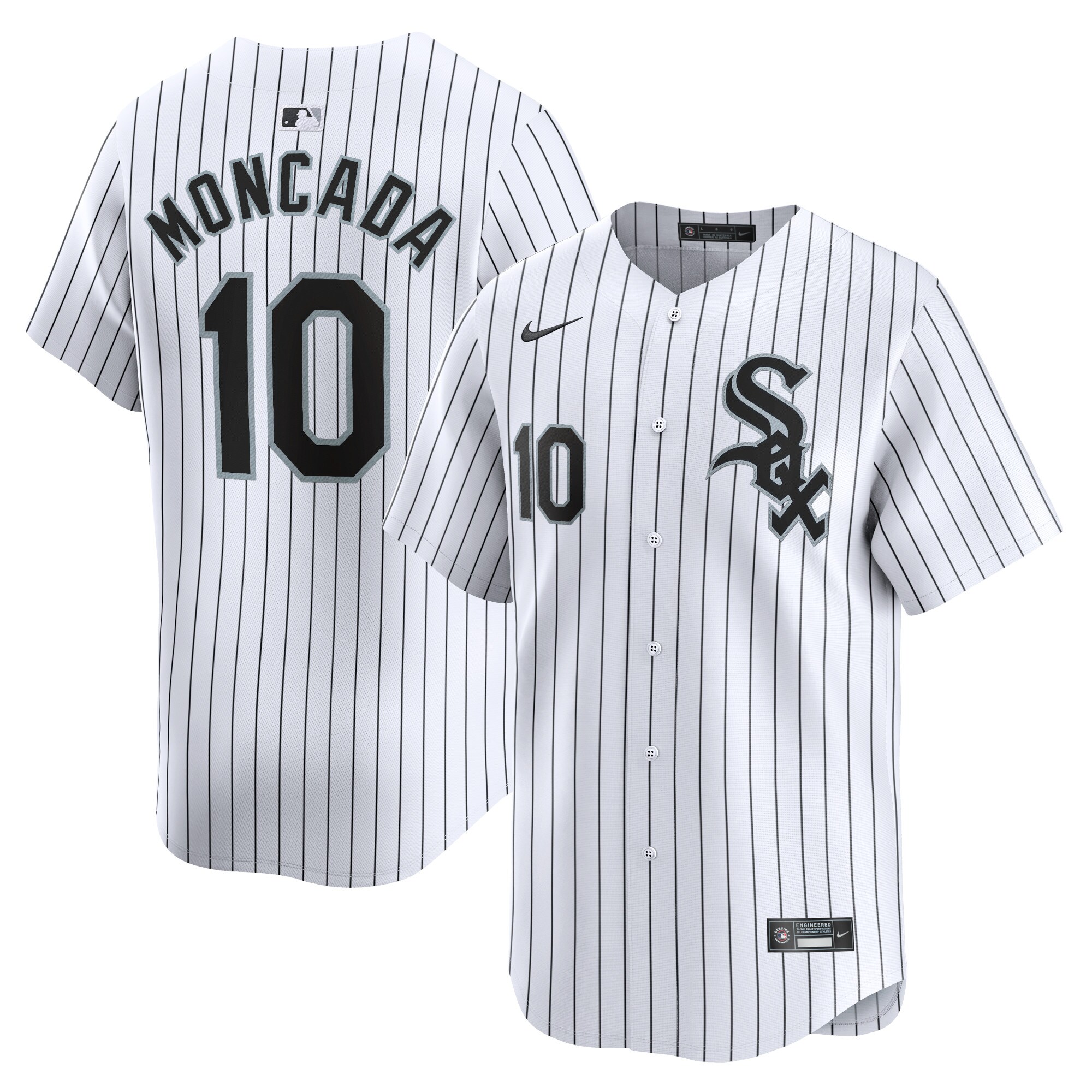 Men's Chicago White Sox Yoan Moncada White Home Limited Player Jersey