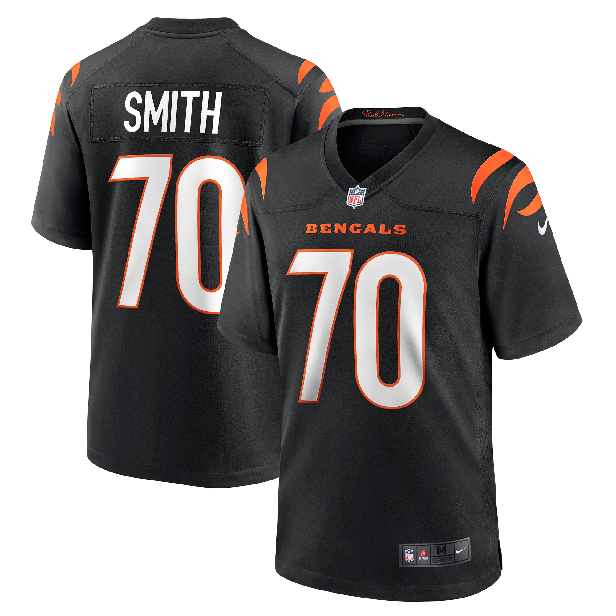 Men's Cincinnati Bengals D'ante Smith Black Game Jersey Js2306