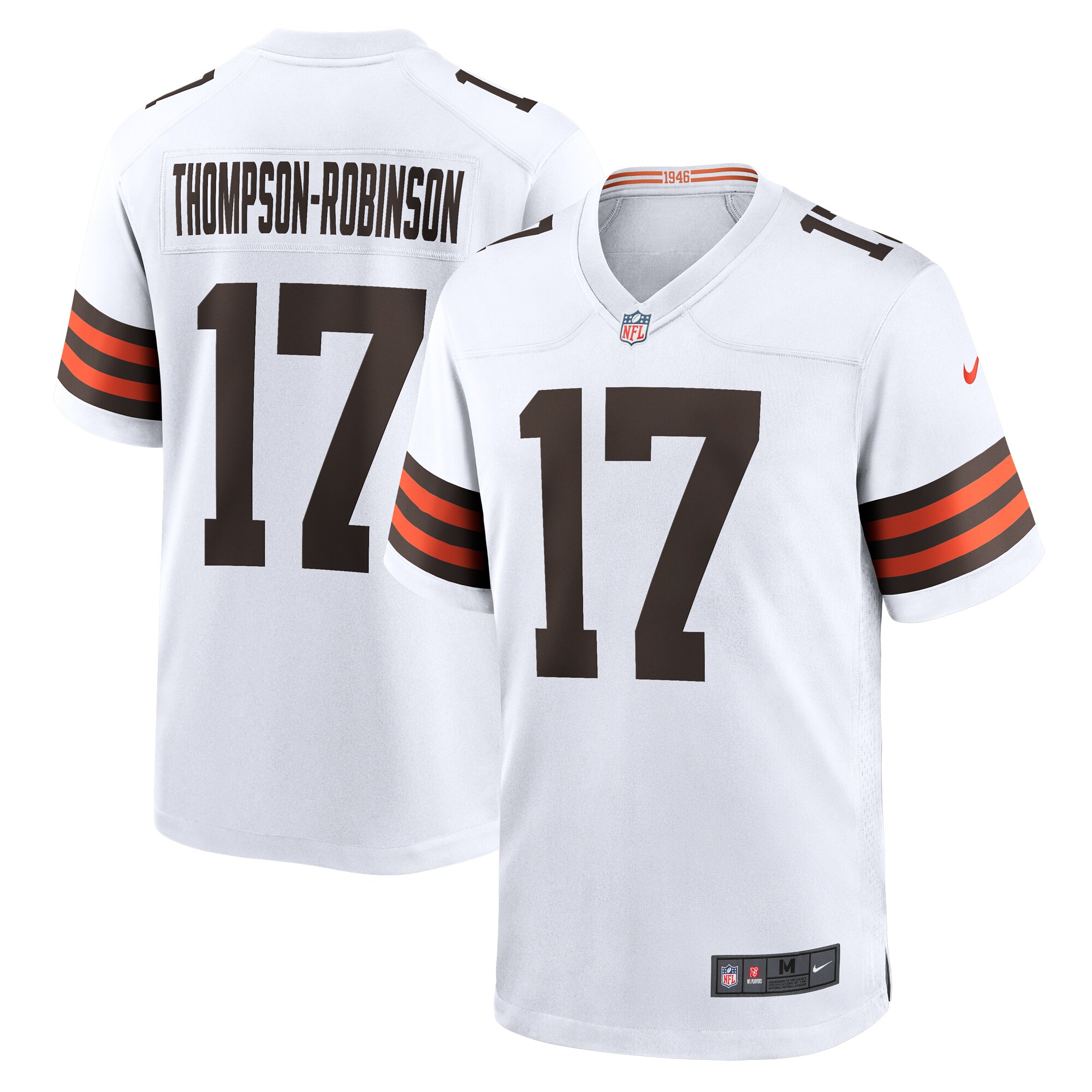 Men's Cleveland Browns Dorian Thompson-robinson White Game Jersey Js9109