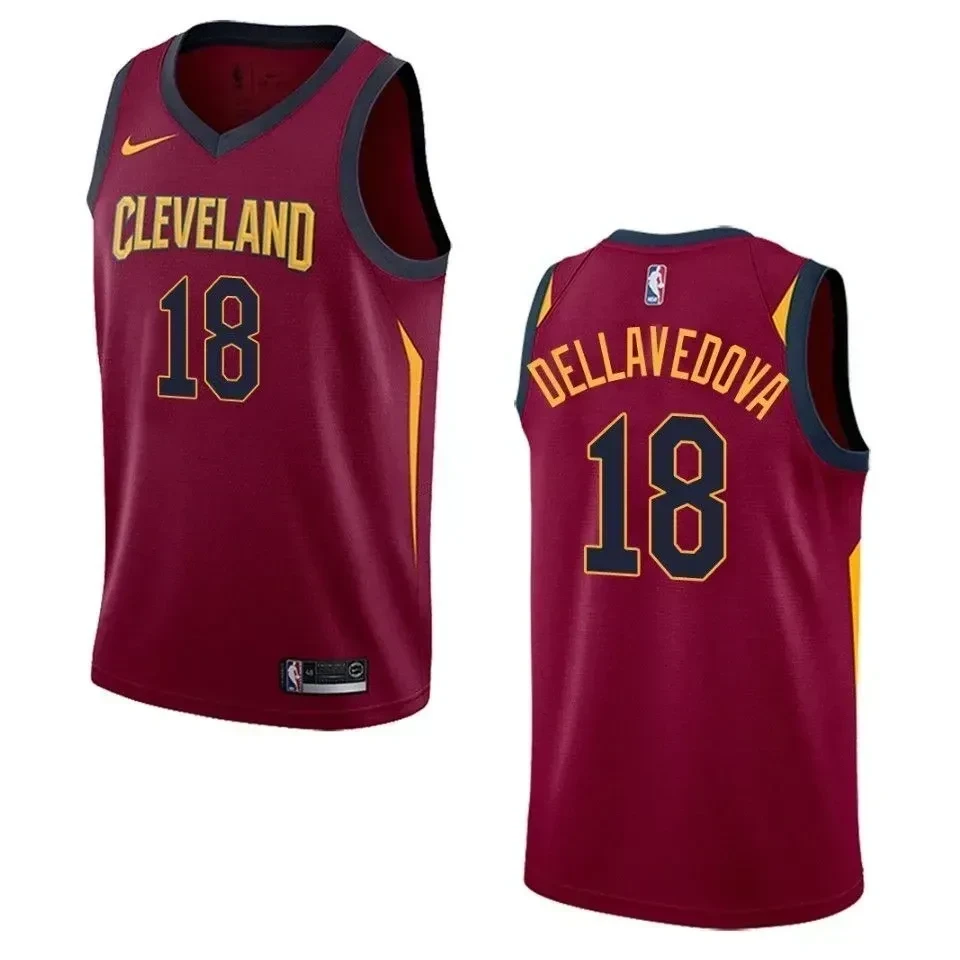 Men's Cleveland Cavaliers 18 Matthew Dellavedova Icon Edition Swingman Jersey - Maroon