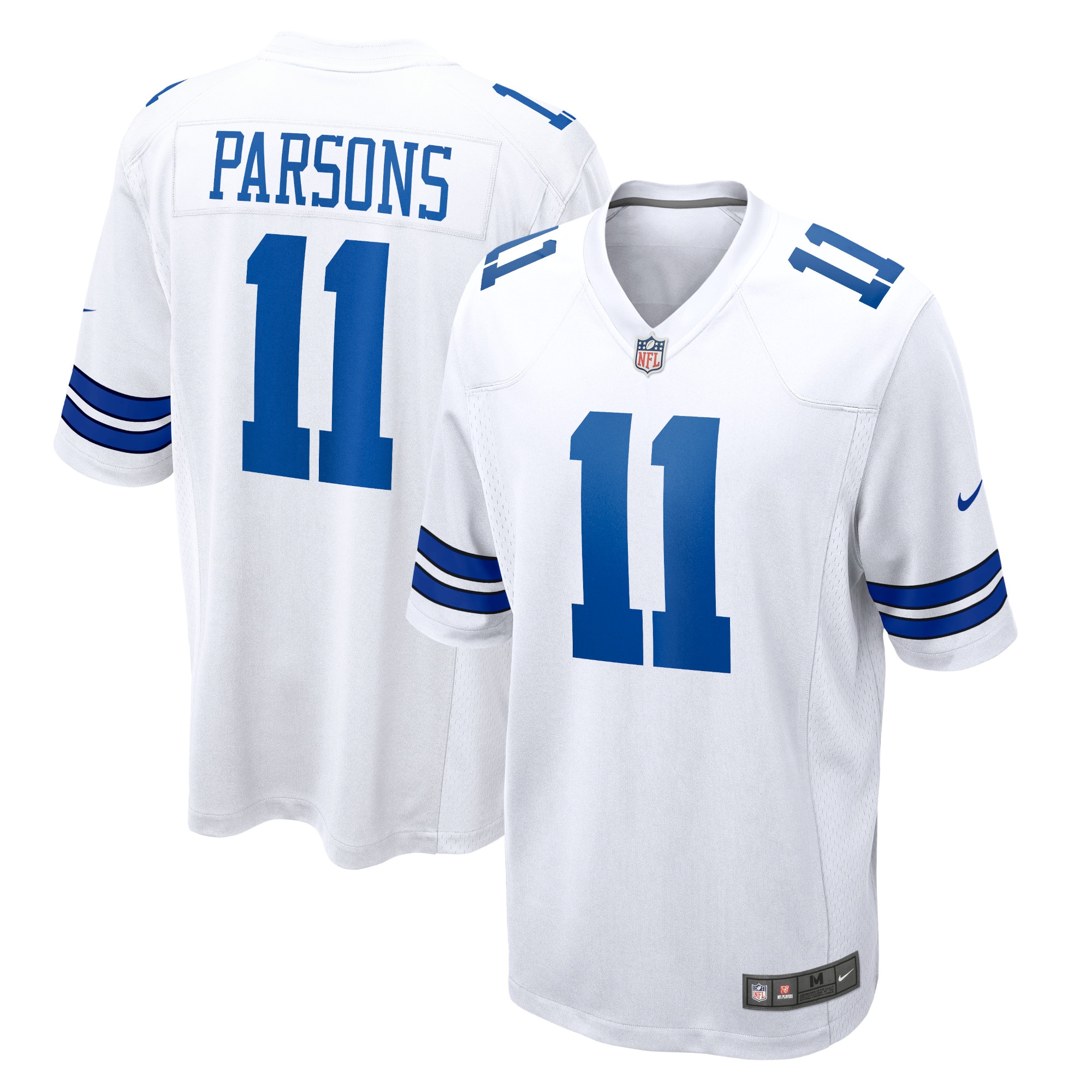 Men's Dallas Cowboys Micah Parsons White Game Player Jersey Js7171