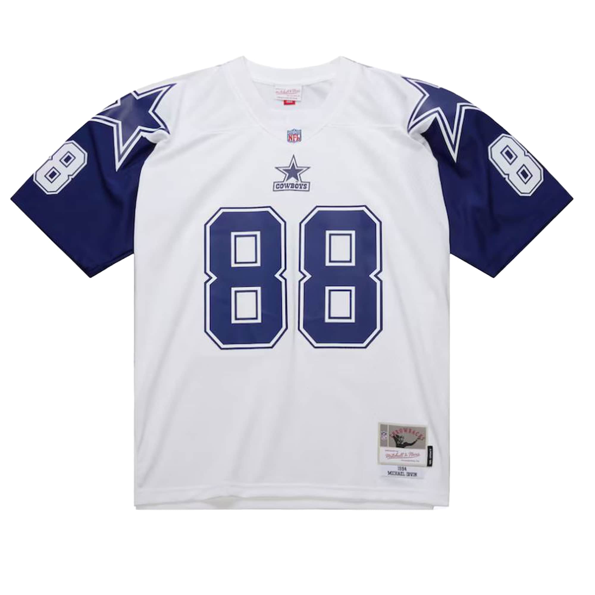 Men's Dallas Cowboys Michael Irvin Mitchell & Ness White 1994 Alternate Legacy Jersey Js9691