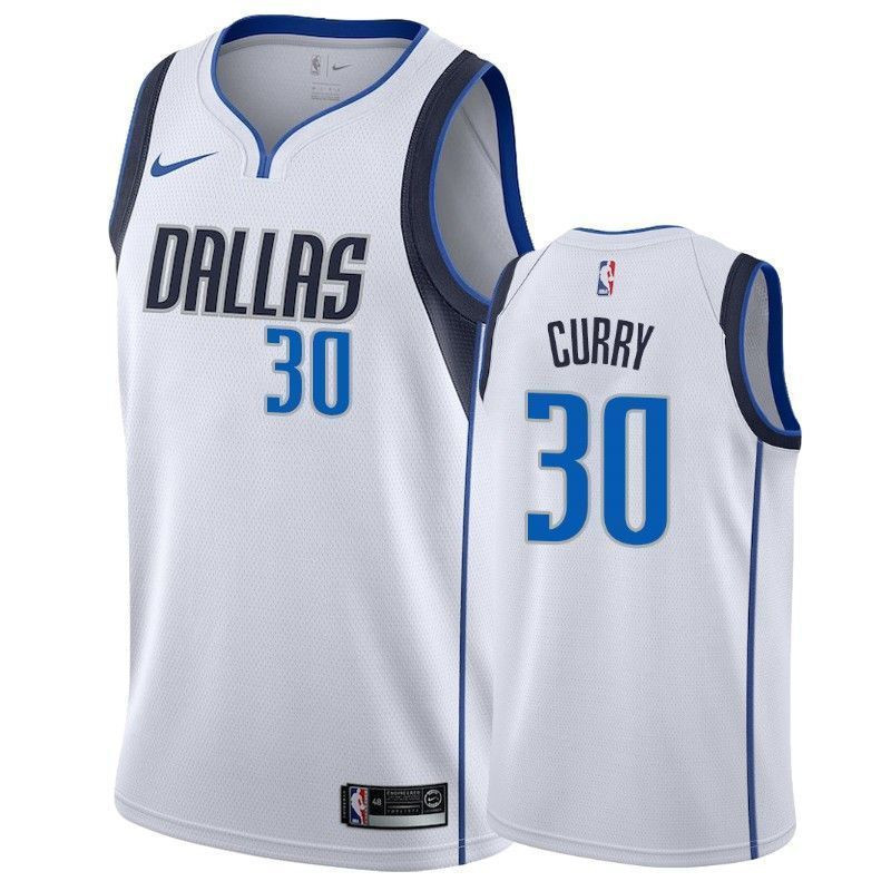 Men's Dallas Mavericks Seth Curry 30 Association Jersey