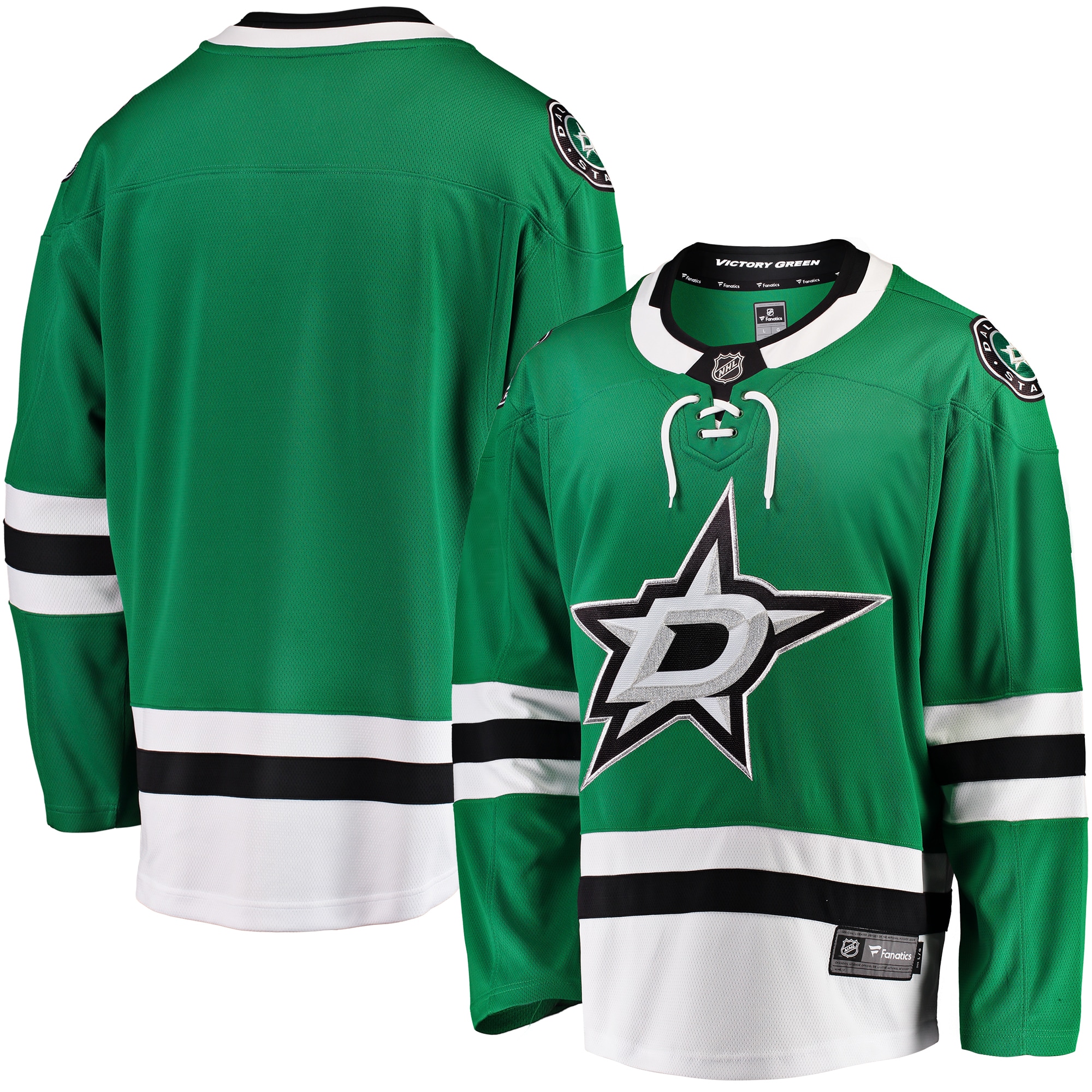 Men's Dallas Stars Green Breakaway Home Jersey