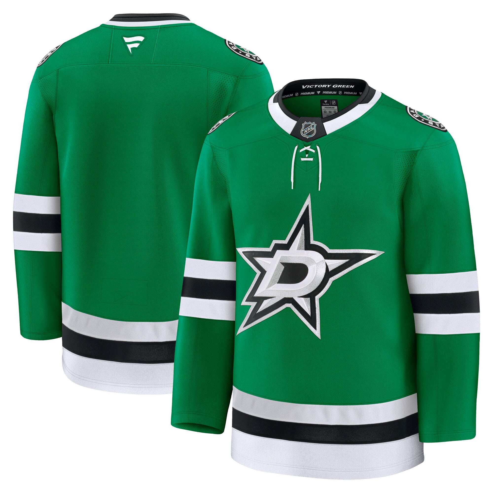 Men's Dallas Stars Kelly Green Home Premium Jersey