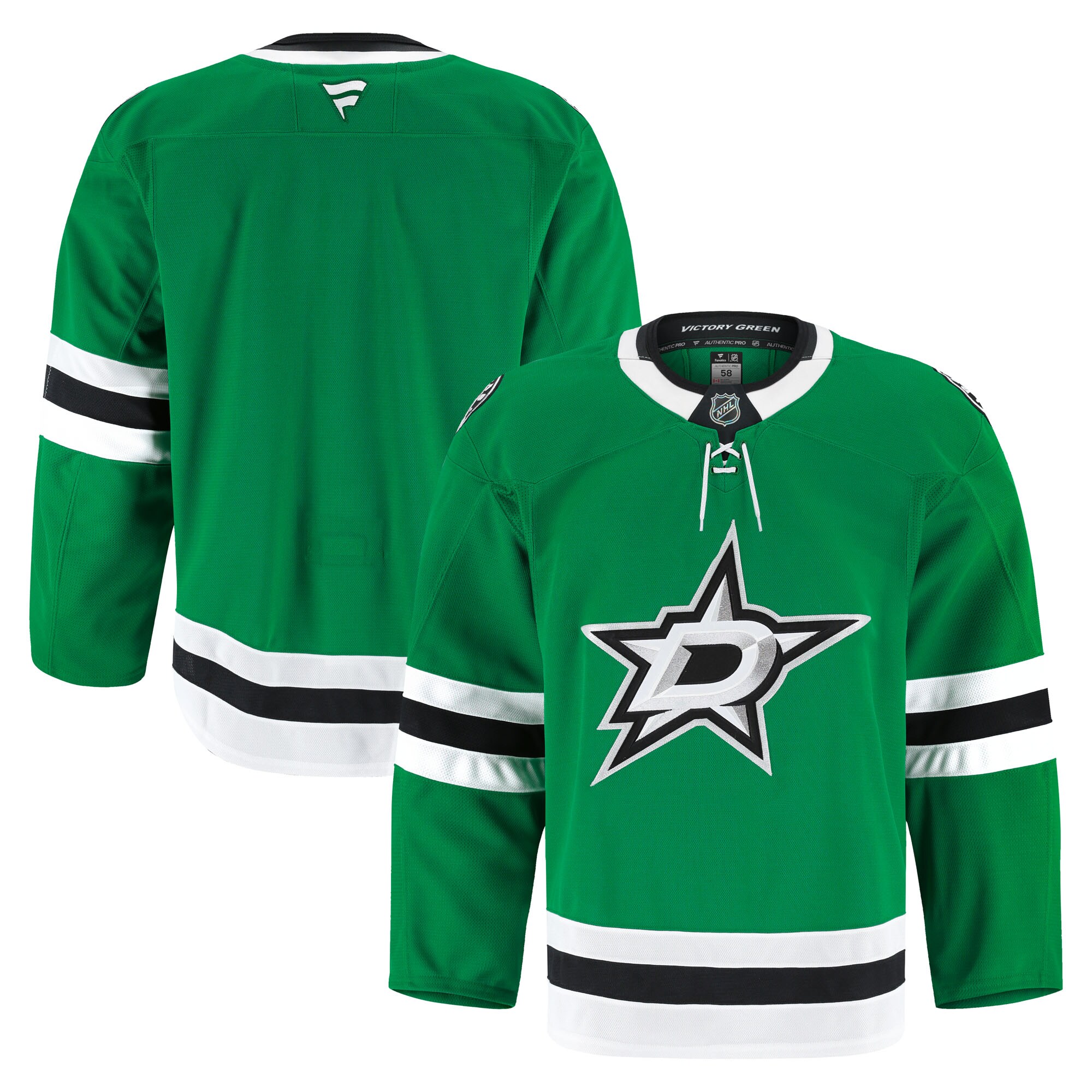 Men's Dallas Stars Kelly Green Home Pro Jersey