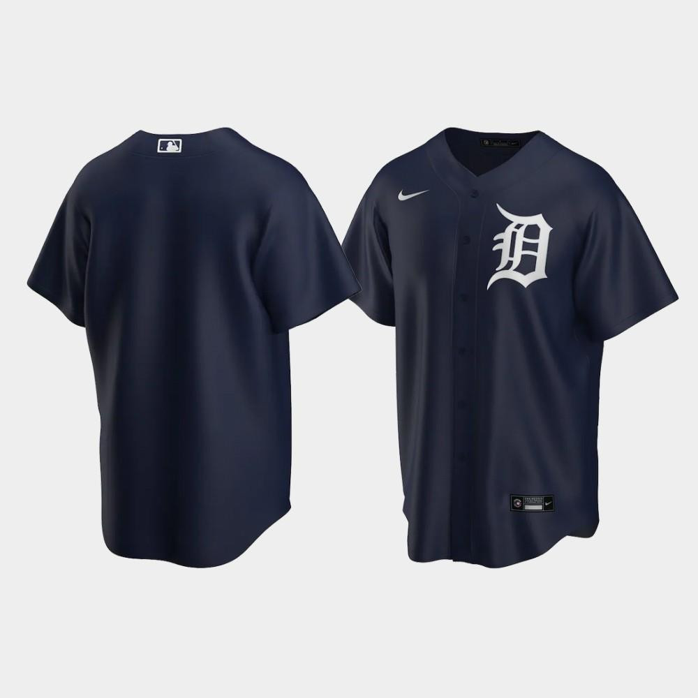 Men's Detroit Tigers Alternate Navy Jersey