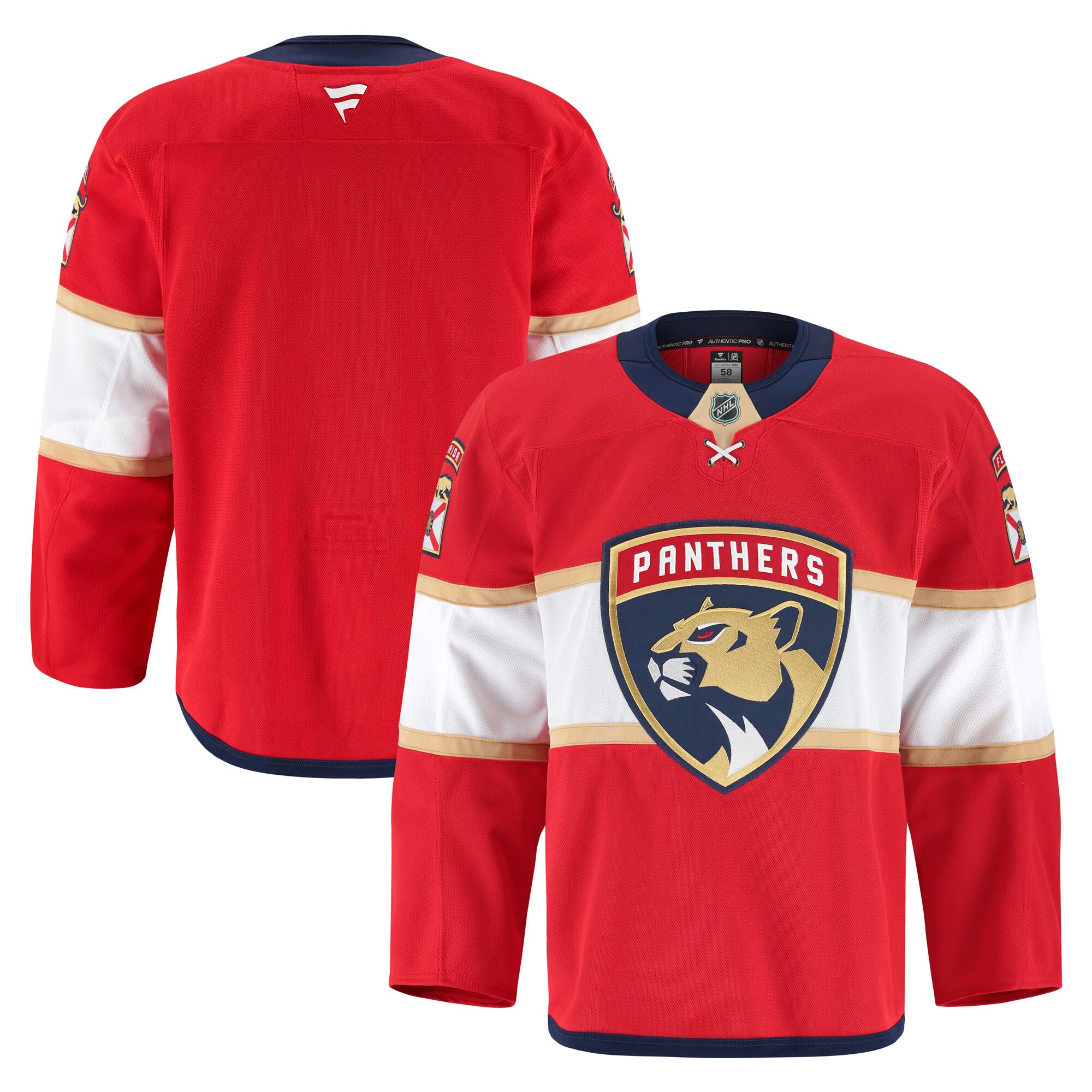 Men's Florida Panthers Red Home Pro Jersey