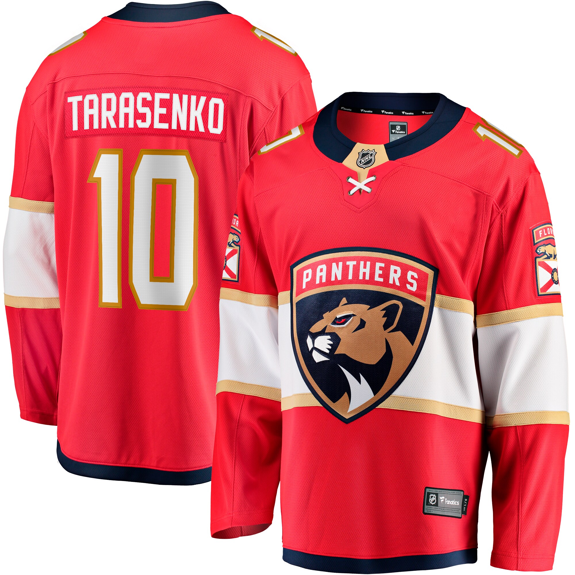 Men's Florida Panthers Vladimir Tarasenko Red Home Breakaway Jersey