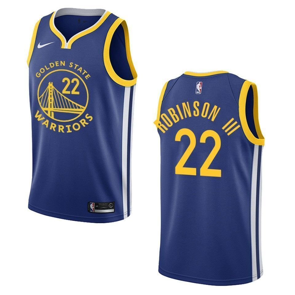 Men's Golden State Warriors 22 Glenn Robinson Iii Icon Swingman Jersey - Royal