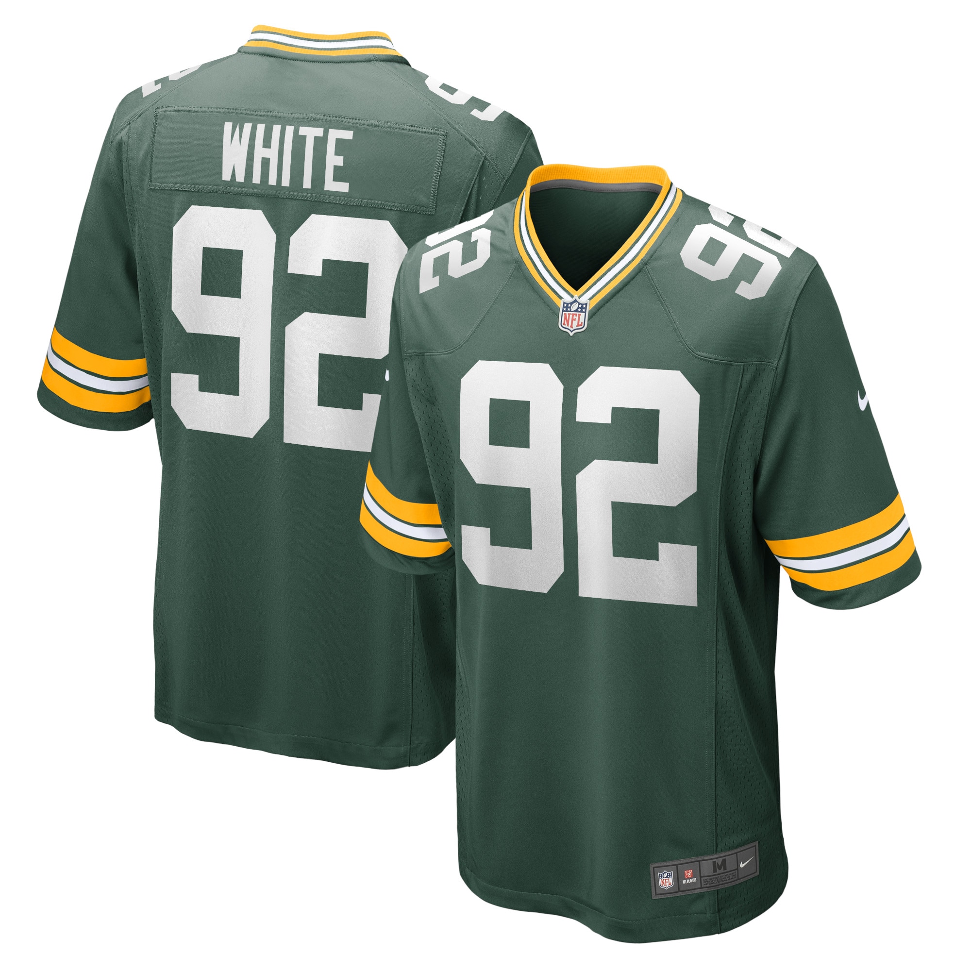 Men's Green Bay Packers Reggie White Green Retired Player Game Jersey Js2533