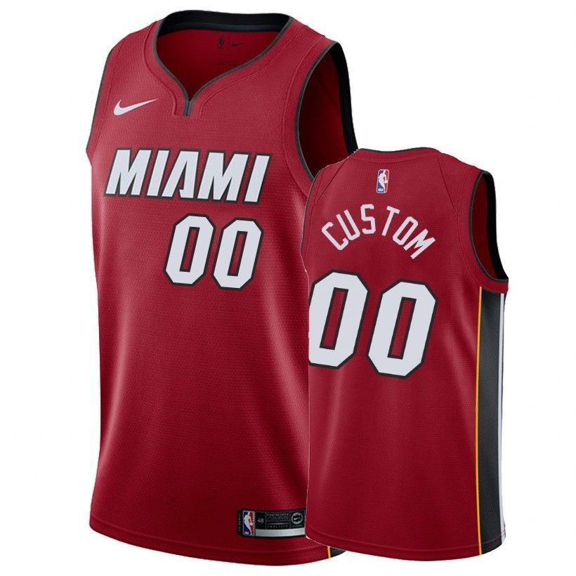 Men's Heat Male Custom 00 Statet Red Jersey
