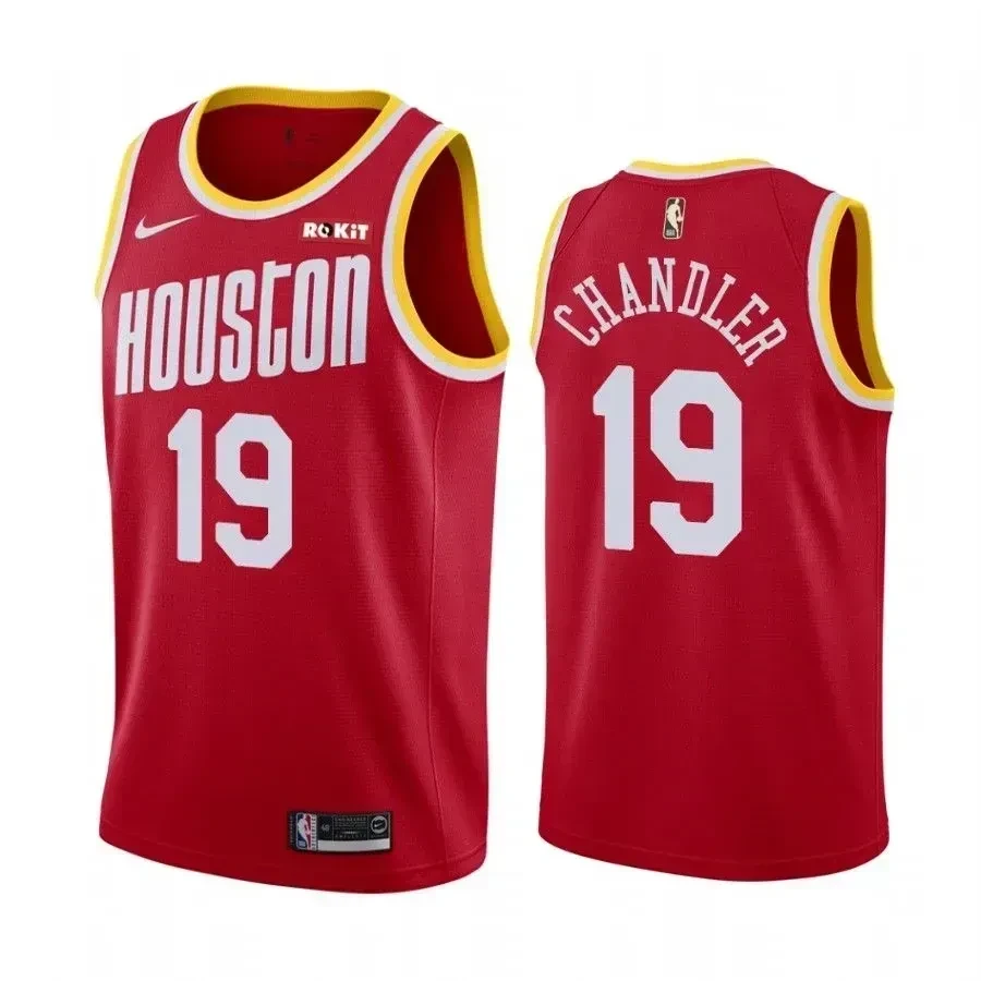 Men's Houston Rockets Tyson Chandler 19 Classics Jersey