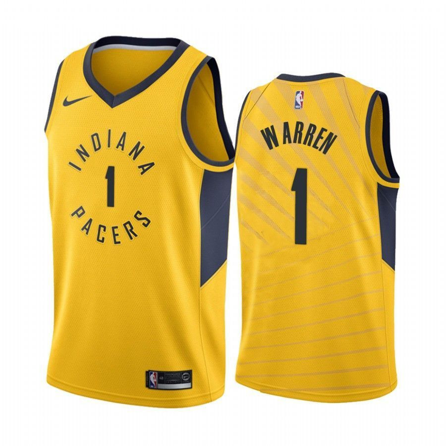 Men's Indiana Pacers T.j. Warren 1 Statet Jersey