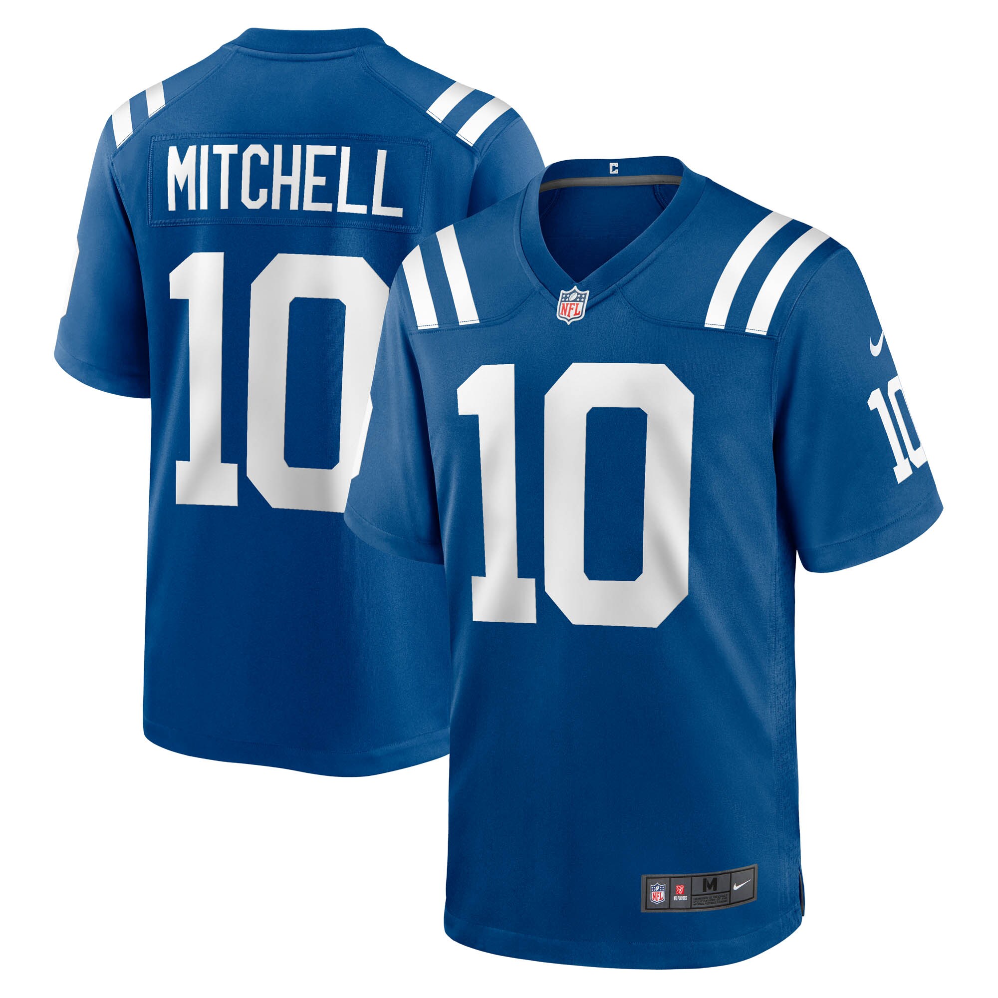 Men's Indianapolis Colts Adonai Mitchell Royal Game Jersey Js7029