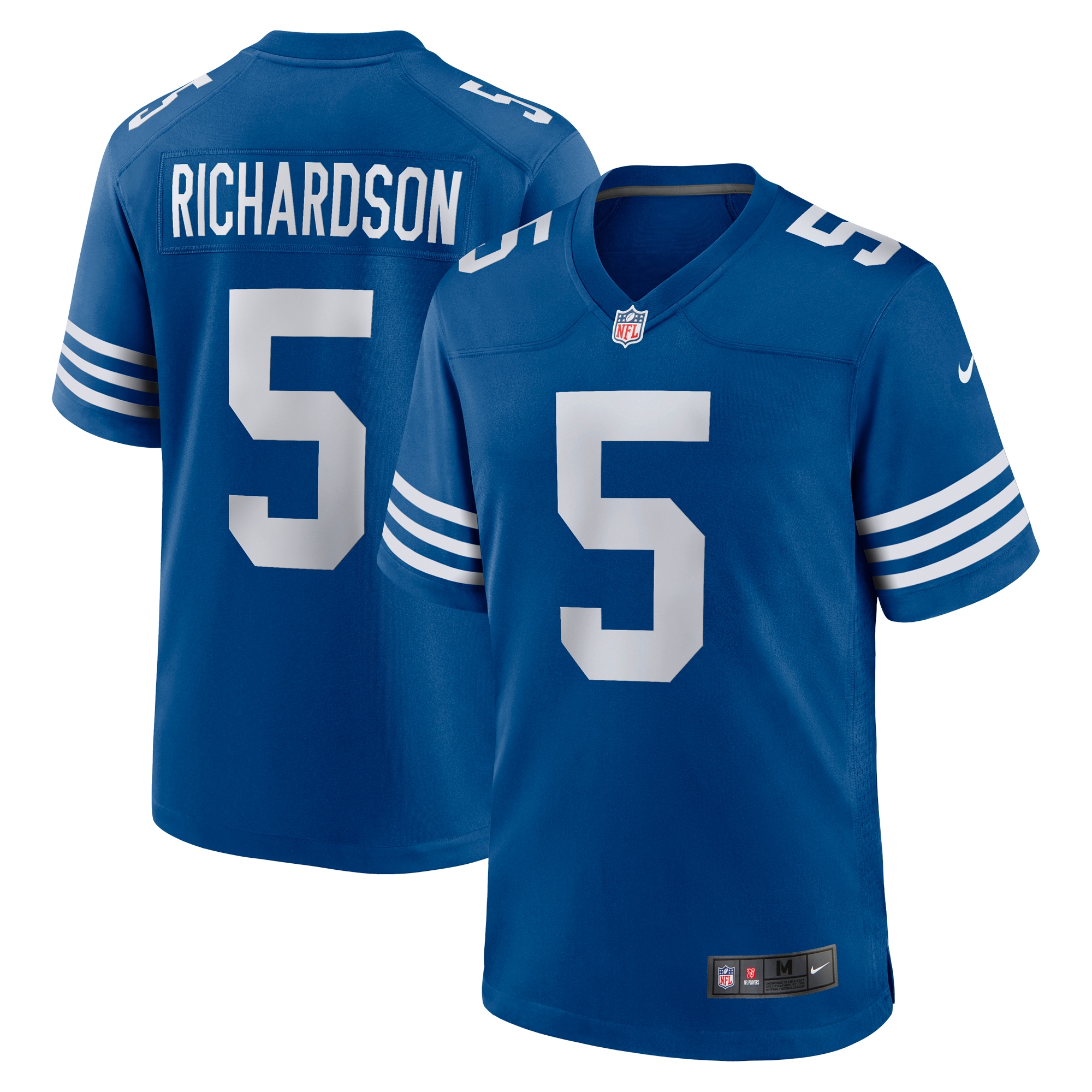 Men's Indianapolis Colts Anthony Richardson Royal Alternate Game Jersey Js4084