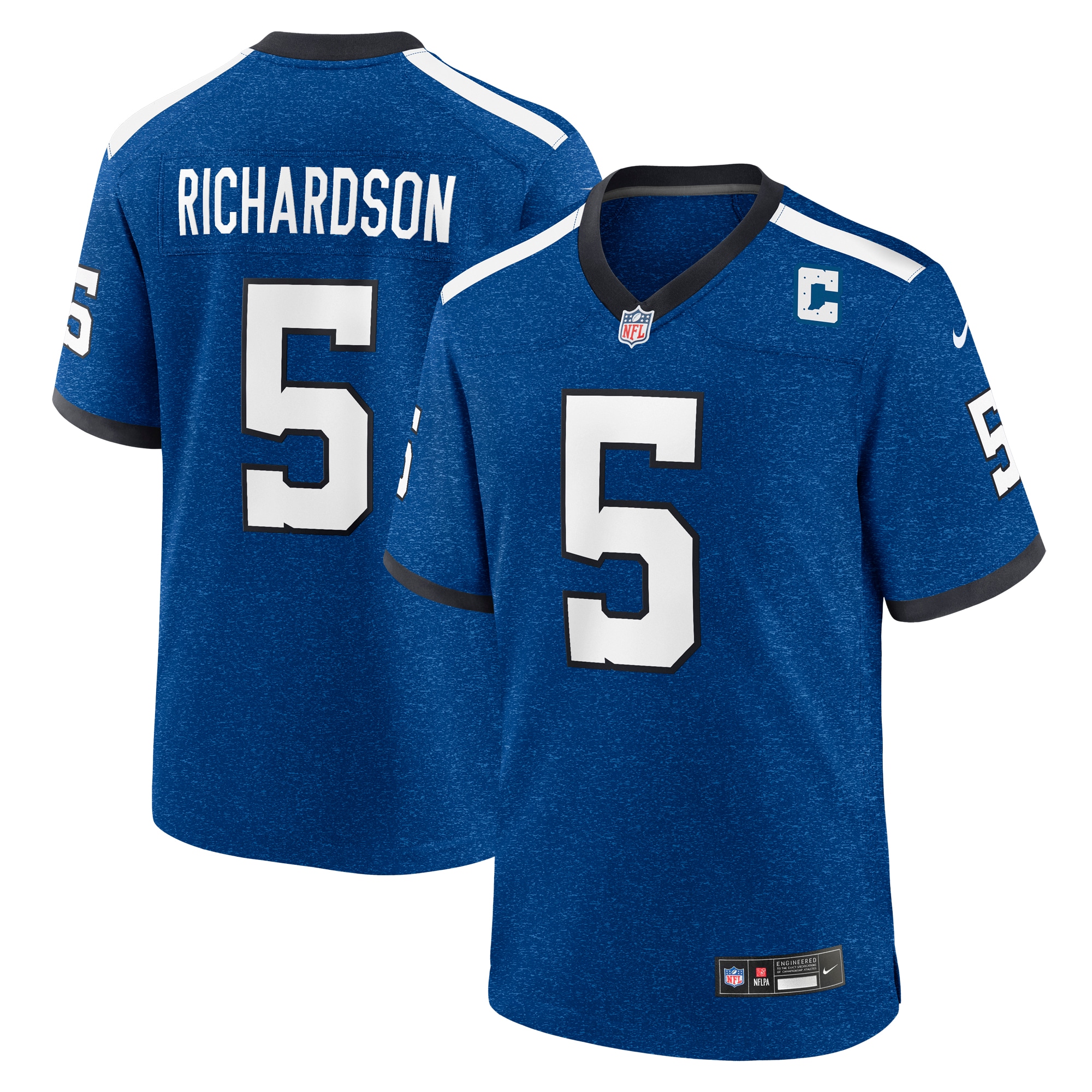 Men's Indianapolis Colts Anthony Richardson Royal Indiana Nights Alternate Game Jersey Js6006
