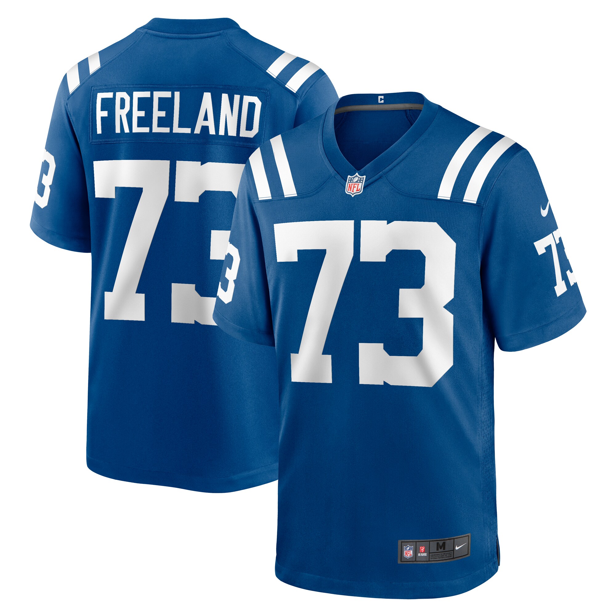 Men's Indianapolis Colts Blake Freeland Royal Team Game Jersey Js7618