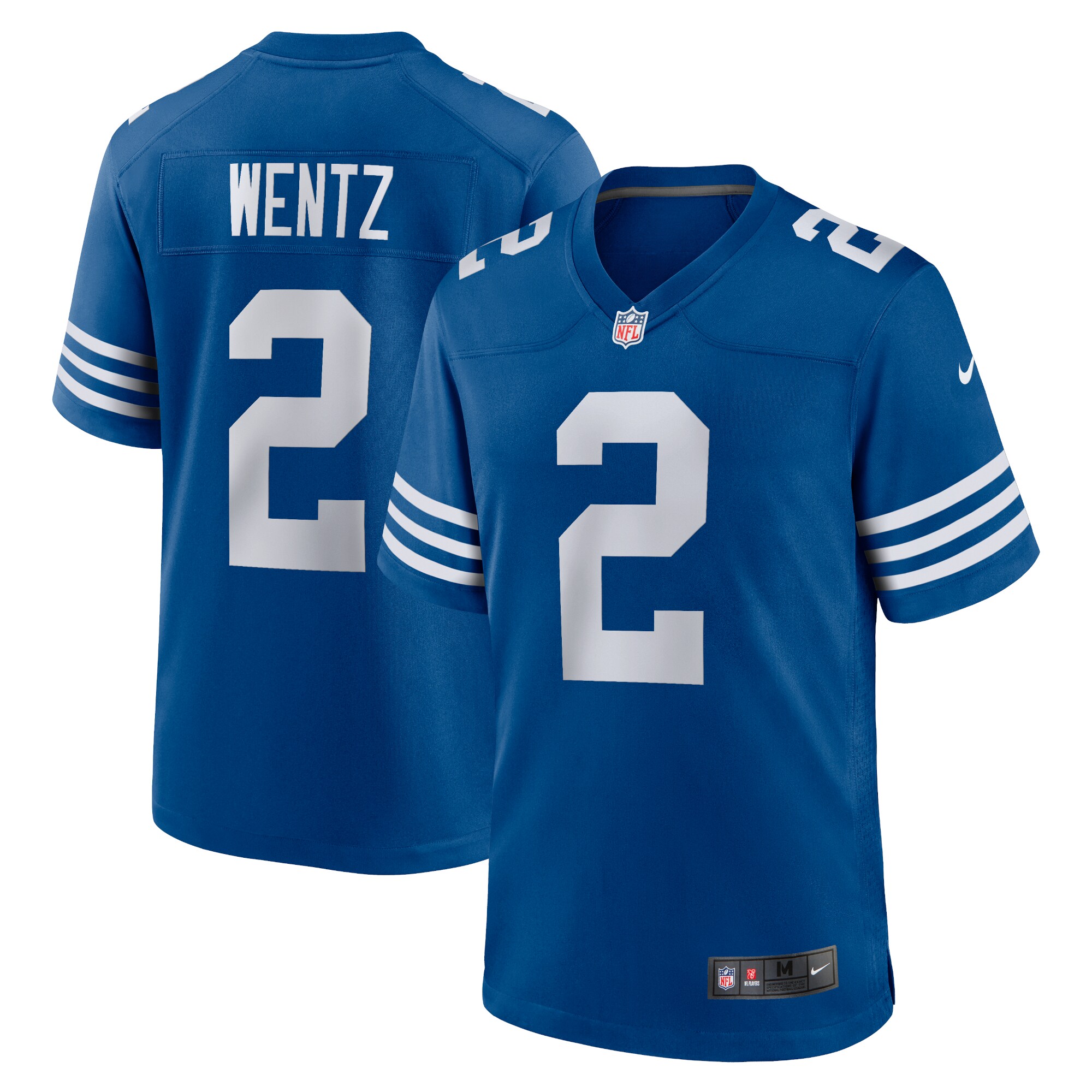 Men's Indianapolis Colts Carson Wentz Royal Alternate Game Jersey Js3973