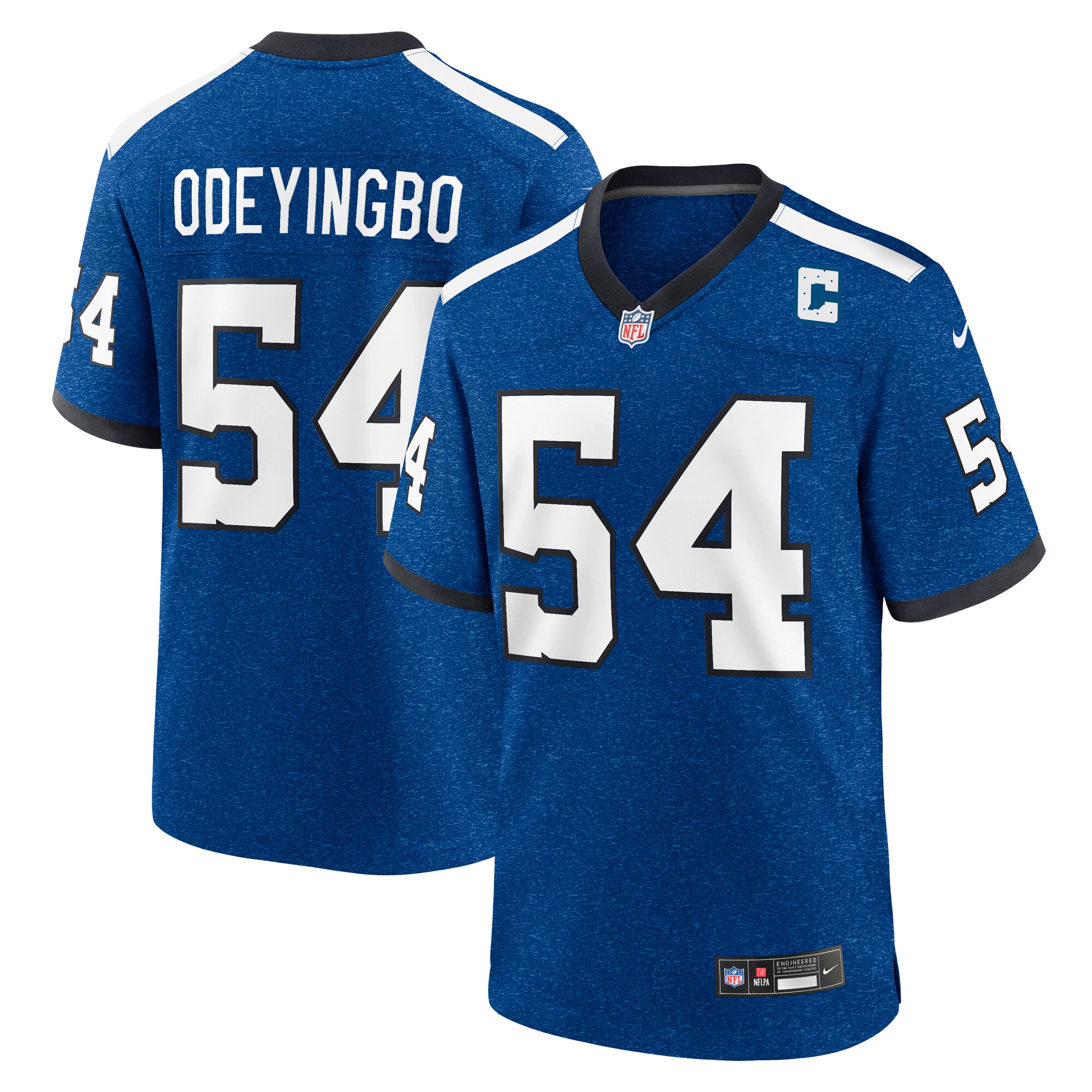 Men's Indianapolis Colts Dayo Odeyingbo Royal Indiana Nights Alternate Game Jersey Js9916