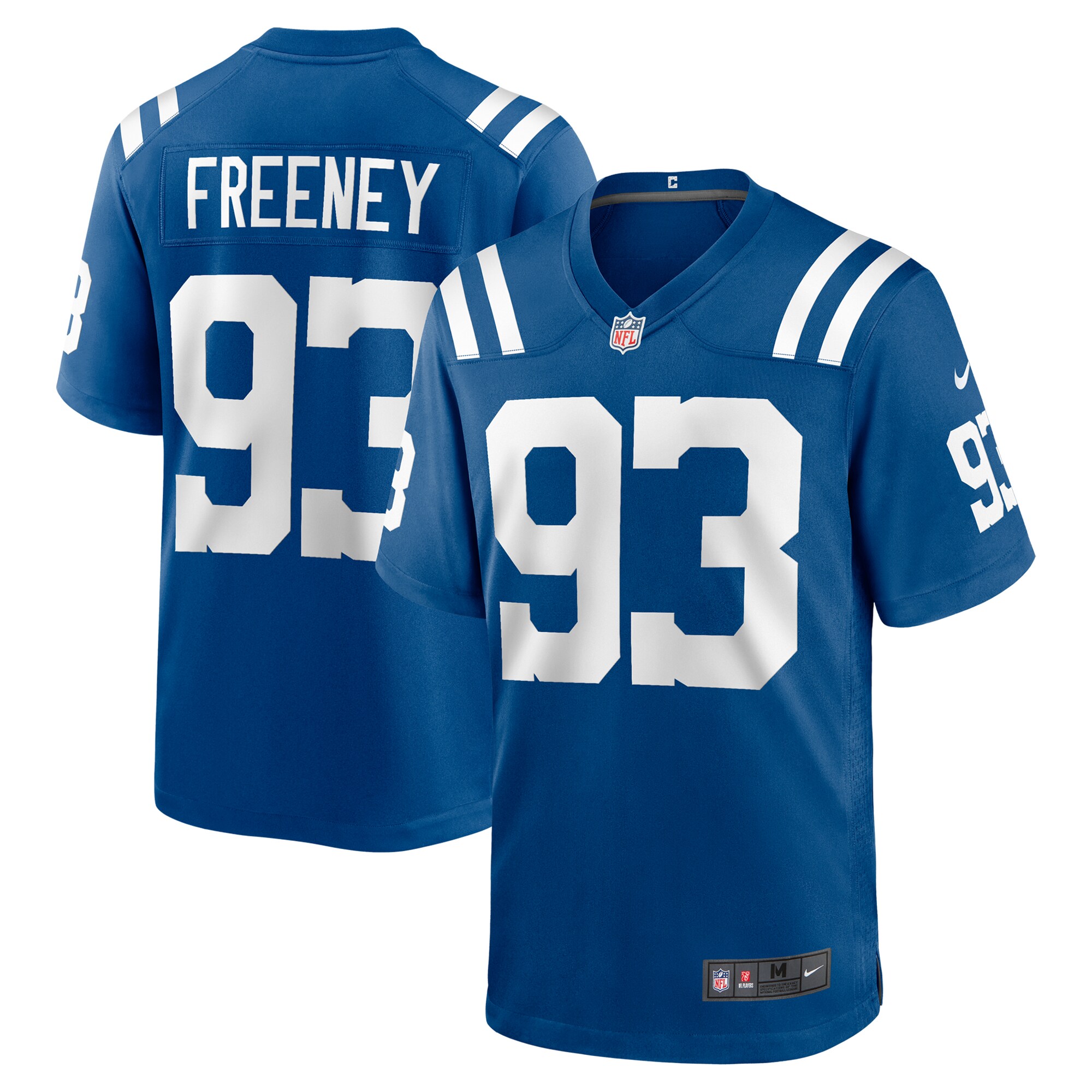 Men's Indianapolis Colts Dwight Freeney Royal Team Retired Player Game Jersey Js2003