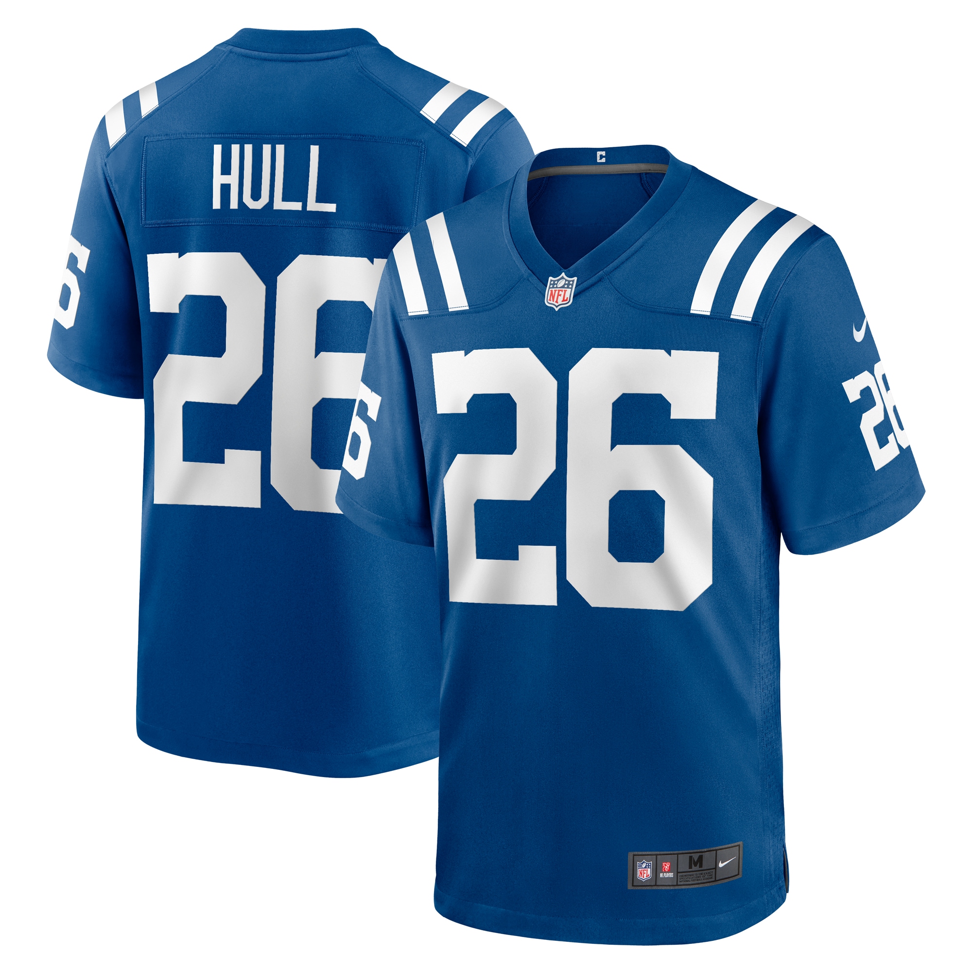 Men's Indianapolis Colts Evan Hull Royal Team Game Jersey Js1820