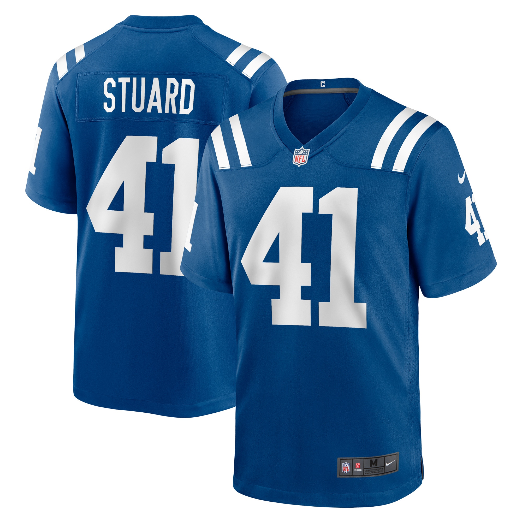 Men's Indianapolis Colts Grant Stuard Royal Game Player Jersey Js6041